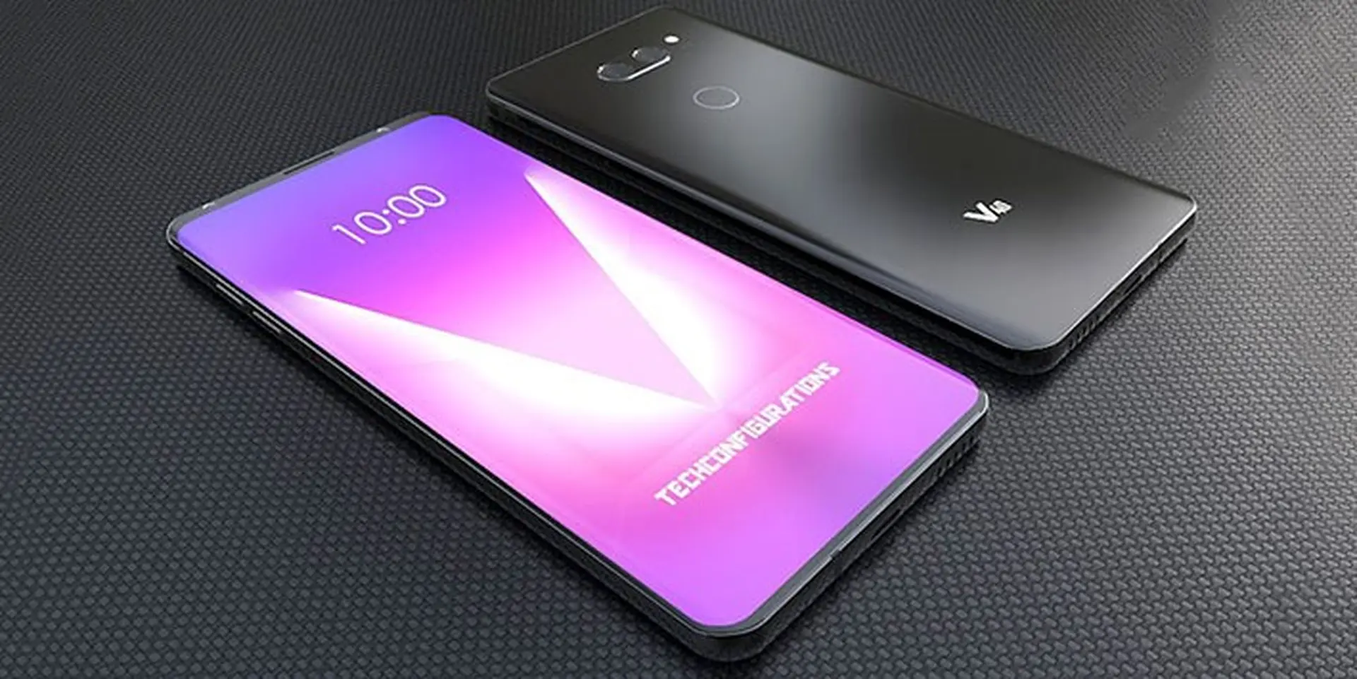 Thiết kế LG V40 đẹp thế này chắc không có hàng để bán mất!