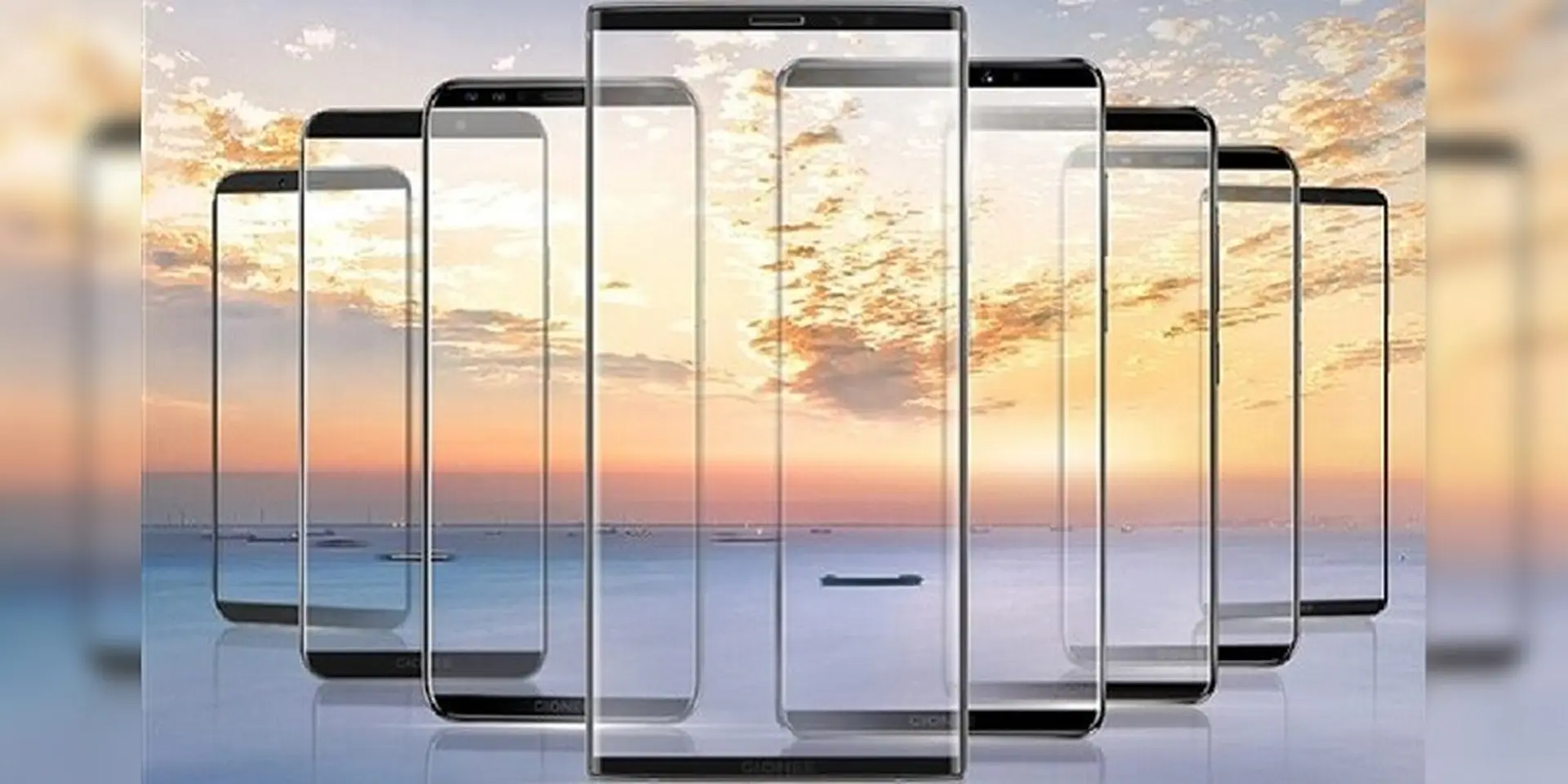 Gionee tung teaser chính thức xác nhận 8 smartphone màn hình tràn viền ra mắt vào 26/11