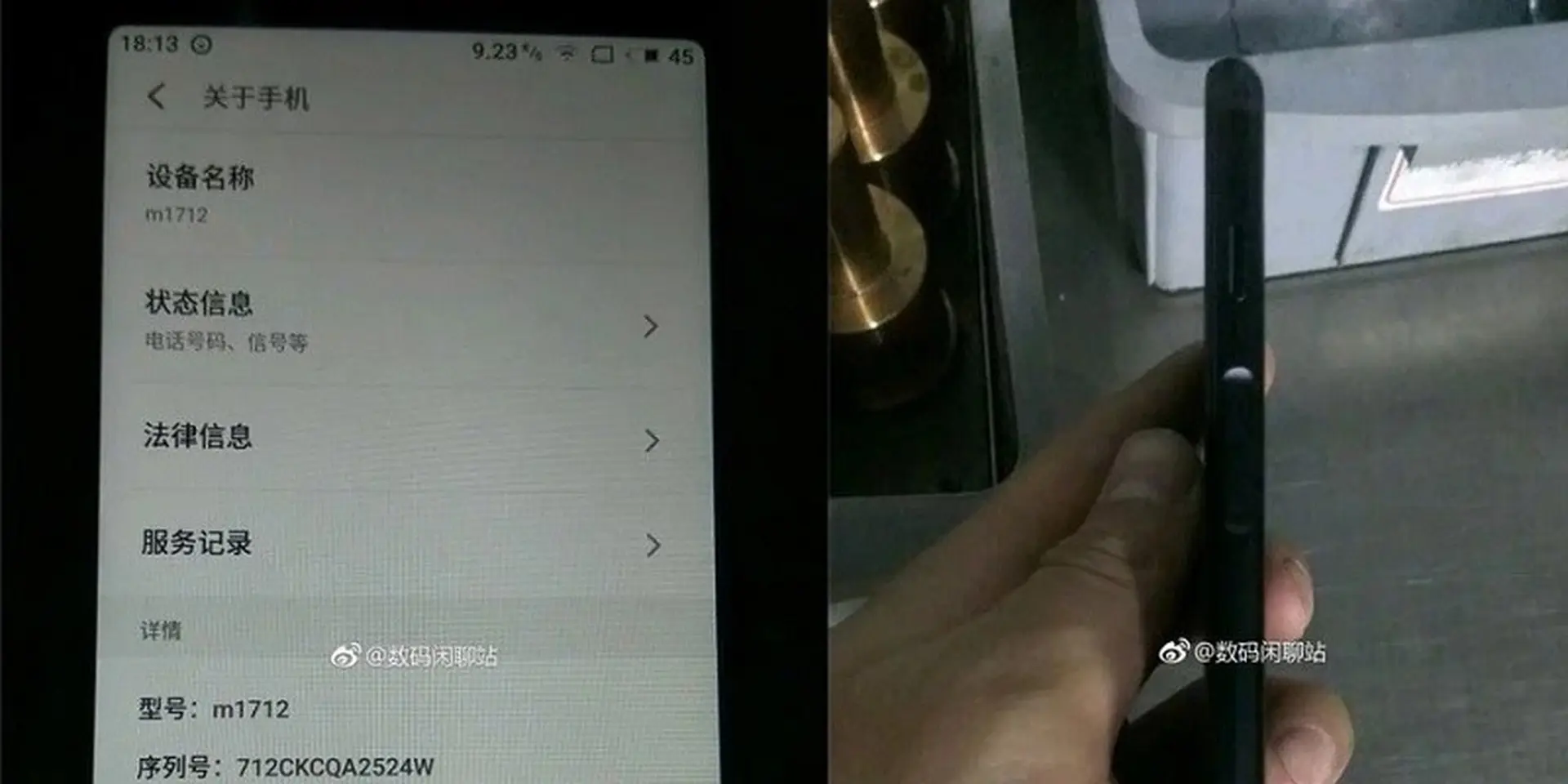 Hình ảnh thực tế smartphone màn hình tràn cạnh Meizu trên tay người dùng