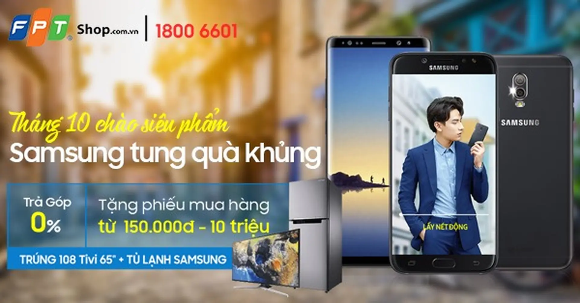 Danh sách khách hàng trúng tivi, tủ lạnh khi mua sản phẩm Samsung tuần 4 tại FPT Shop