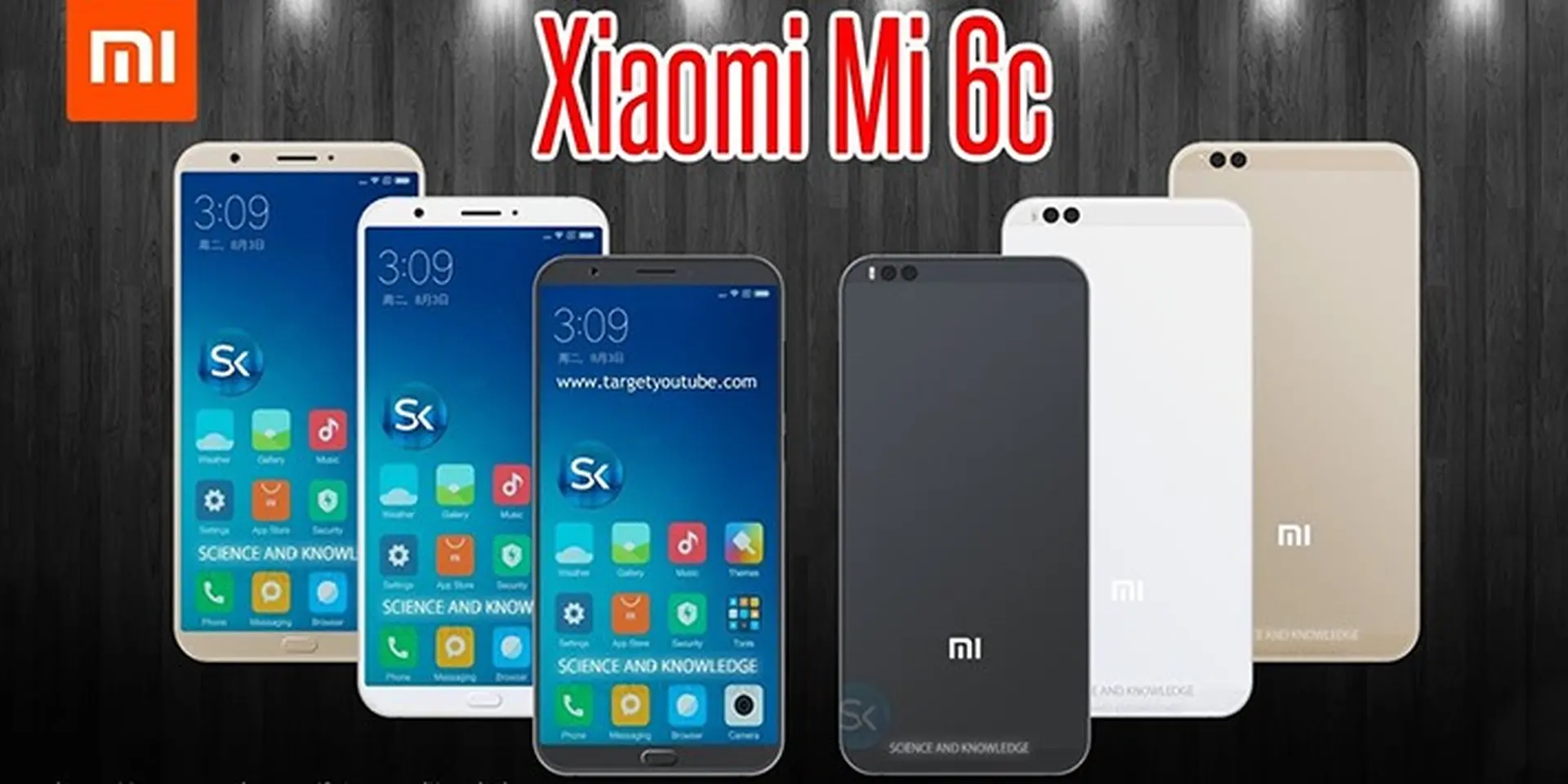 Rò rỉ thông tin Xiaomi Mi 6C: Màn hình viền mỏng 18:9, chipset Surge S2 do Xiaomi sản xuất