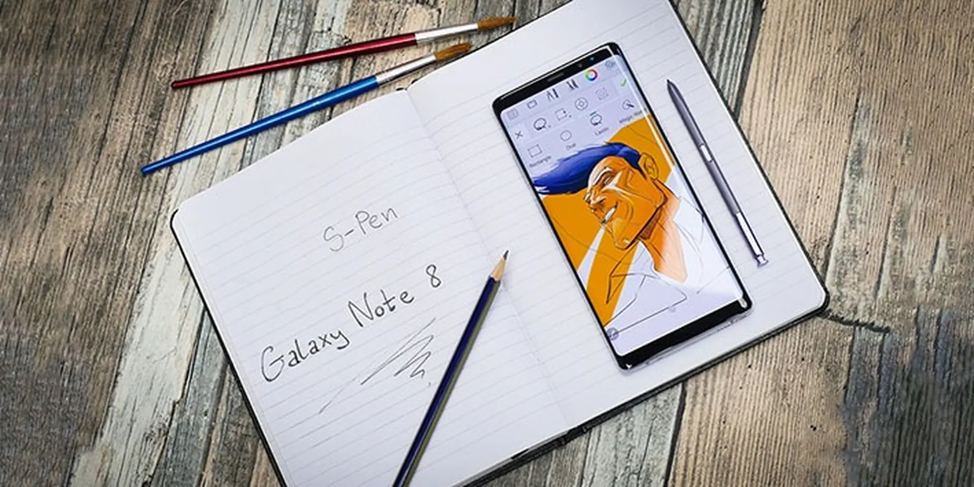 Mẹo Samsung Galaxy Note8: Cuộn trong ứng dụng bằng S-Pen