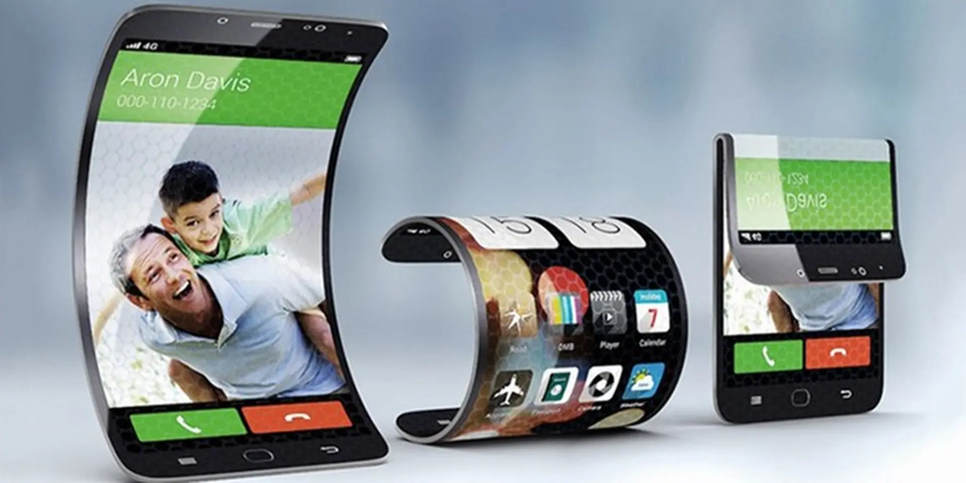 Samsung đã đến rất gần với công nghệ smartphone uốn cong 180 độ