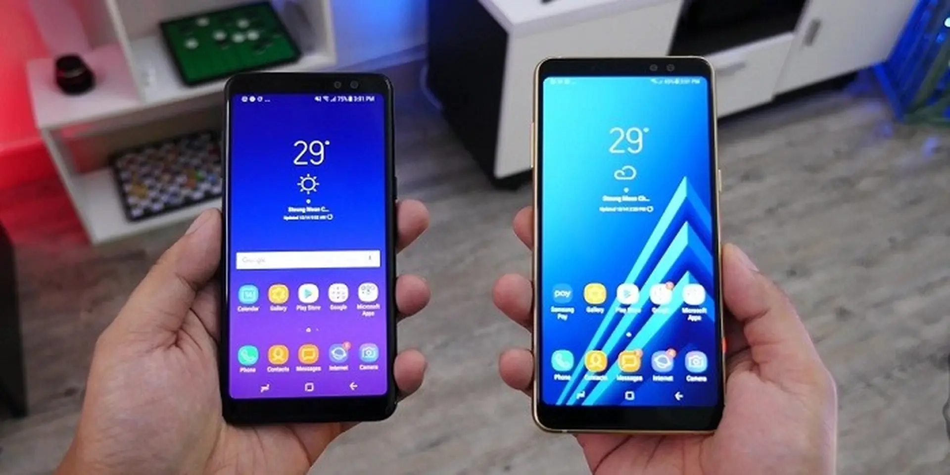 So sánh nhanh thông số cấu hình Galaxy A8+ (2018) và các đối thủ trong cùng tầm giá