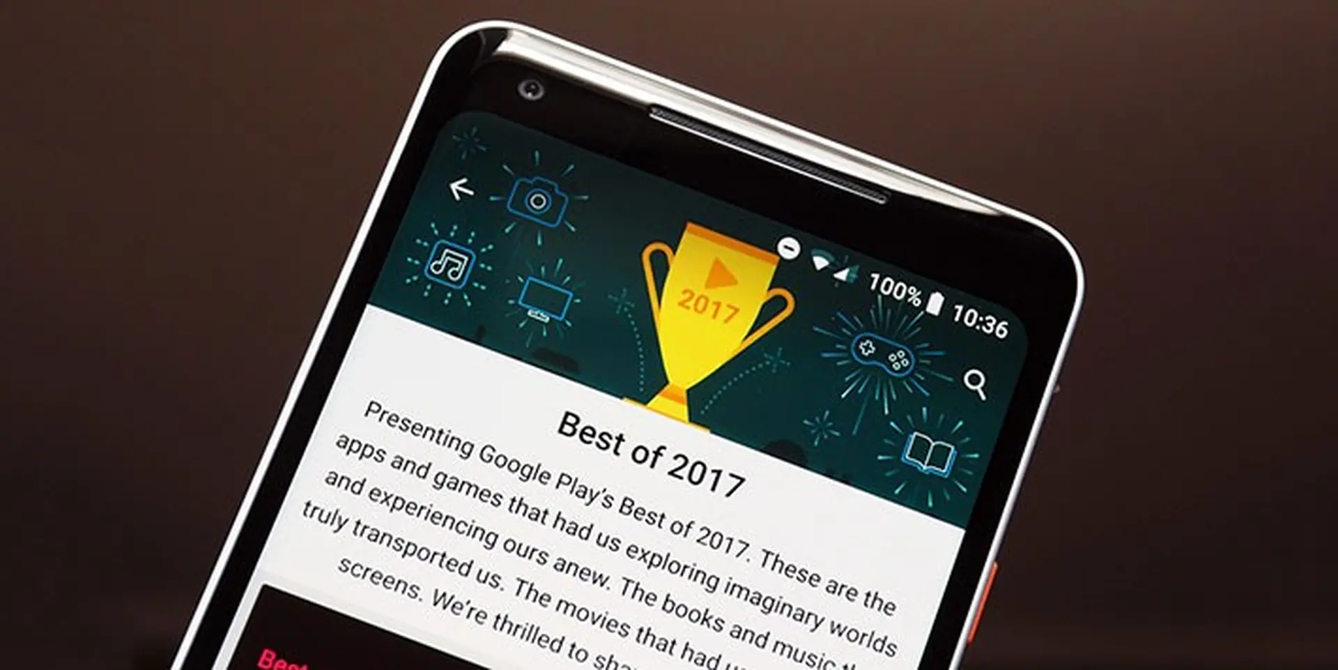 Đây là những ứng dụng, trò chơi và phim ảnh hay nhất Google Play năm 2017