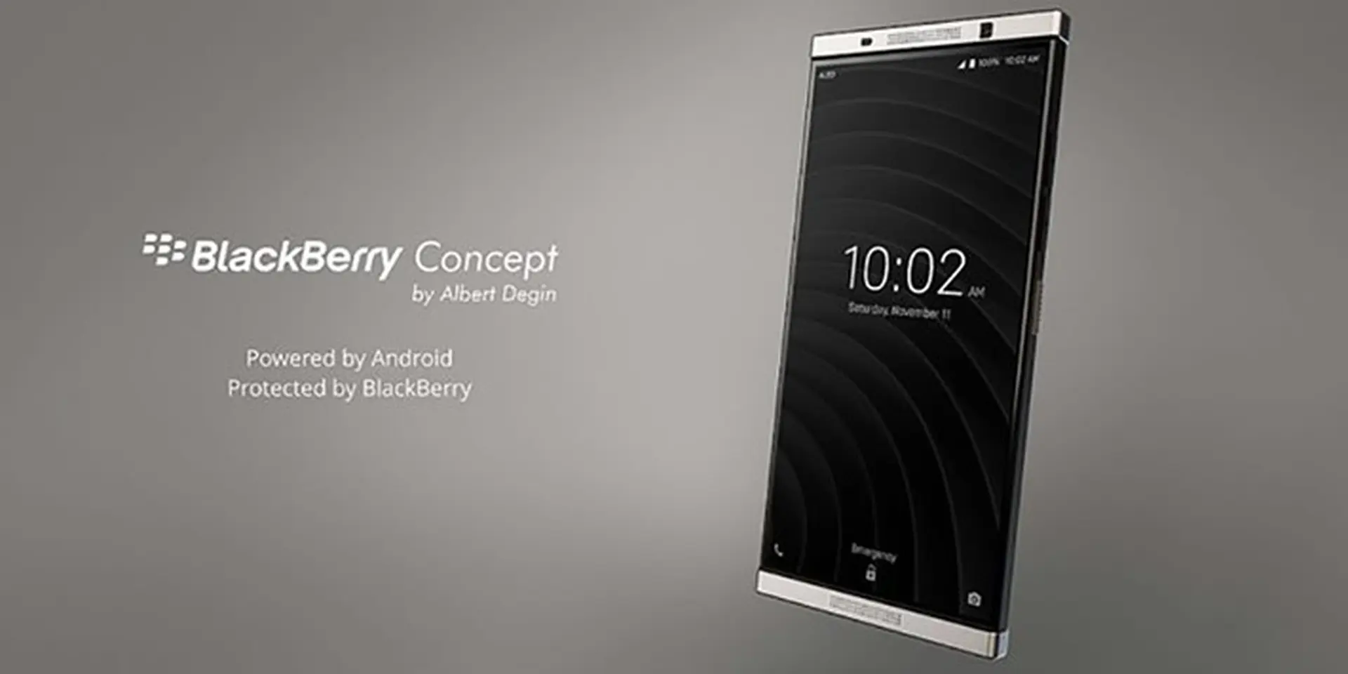 Concept BlackBerry tuyệt đẹp với màn hình viền mỏng, camera sau sử dụng ống kính Sigma