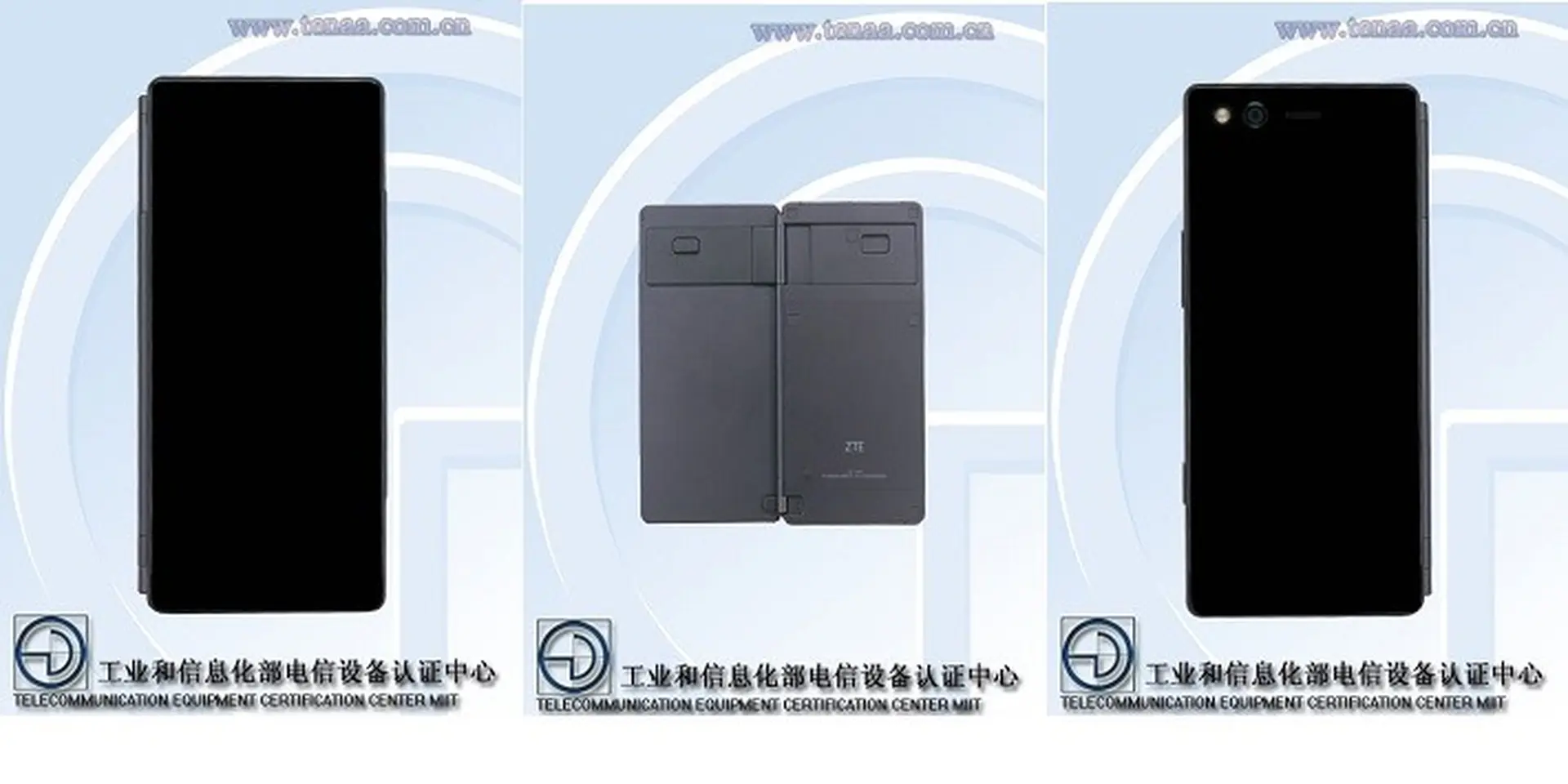 ZTE tiếp tục tung ra smartphone ZTE Z999 mới với 2 màn hình, gập được.