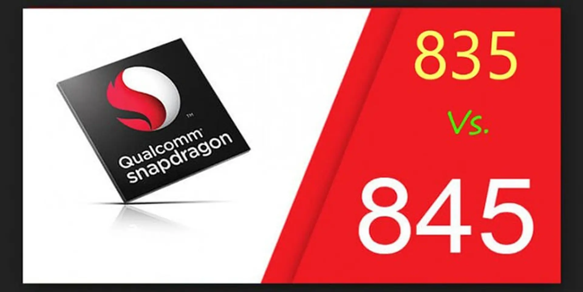 So sánh nhanh chip xử lý Snapdragon 845 vs Snapdragon 835