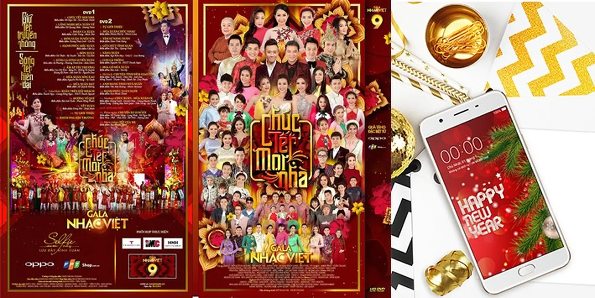 Theo chân giới nghệ sĩ dạo chơi đại nhạc hội Gala nhạc Việt “Chúc tết mọi nhà”