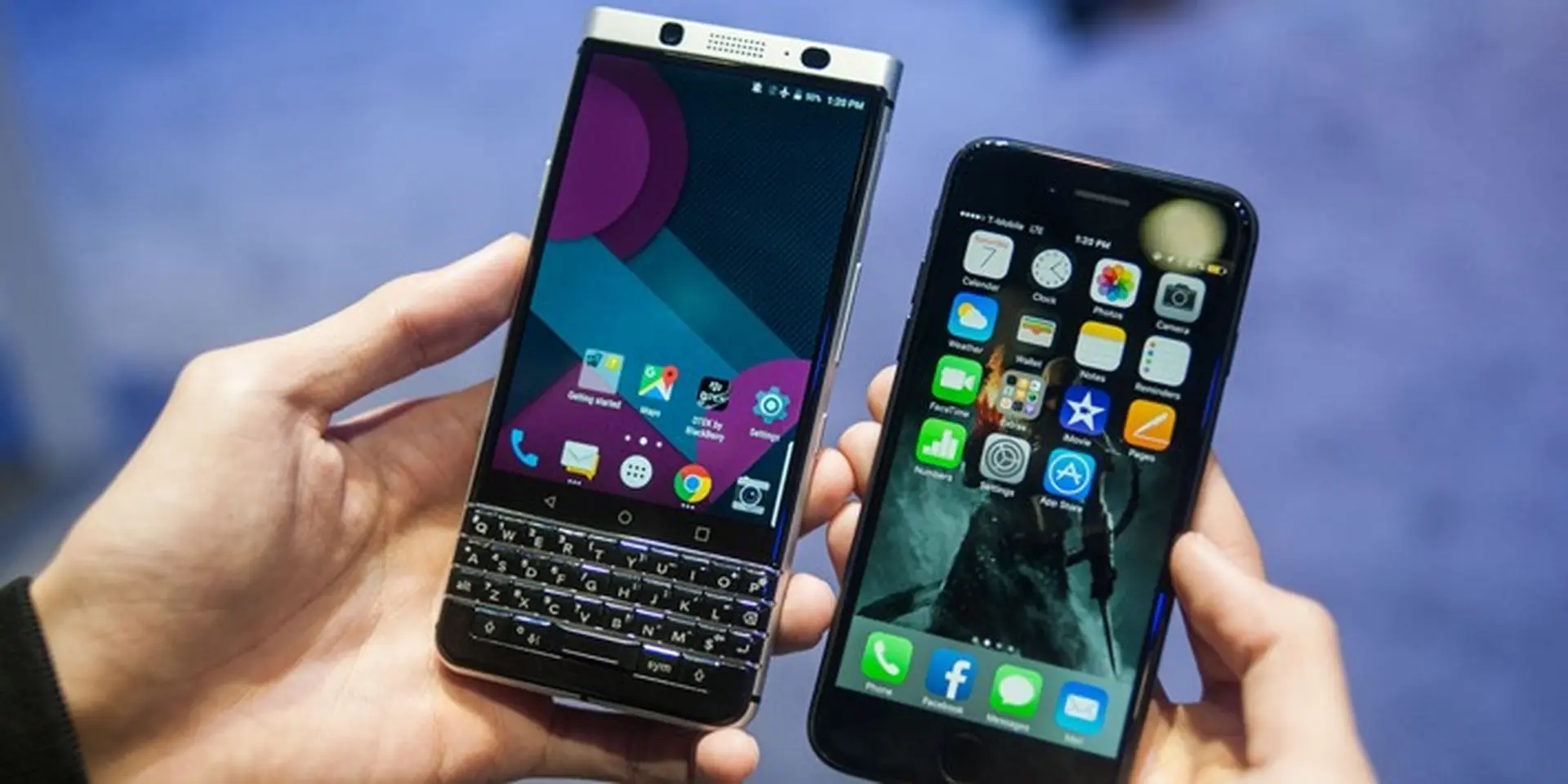 [CES 2017] Đánh giá nhanh BlackBerry Mercury do TCL sản xuất: bàn phím ngon, thiết kế khá rườm rà