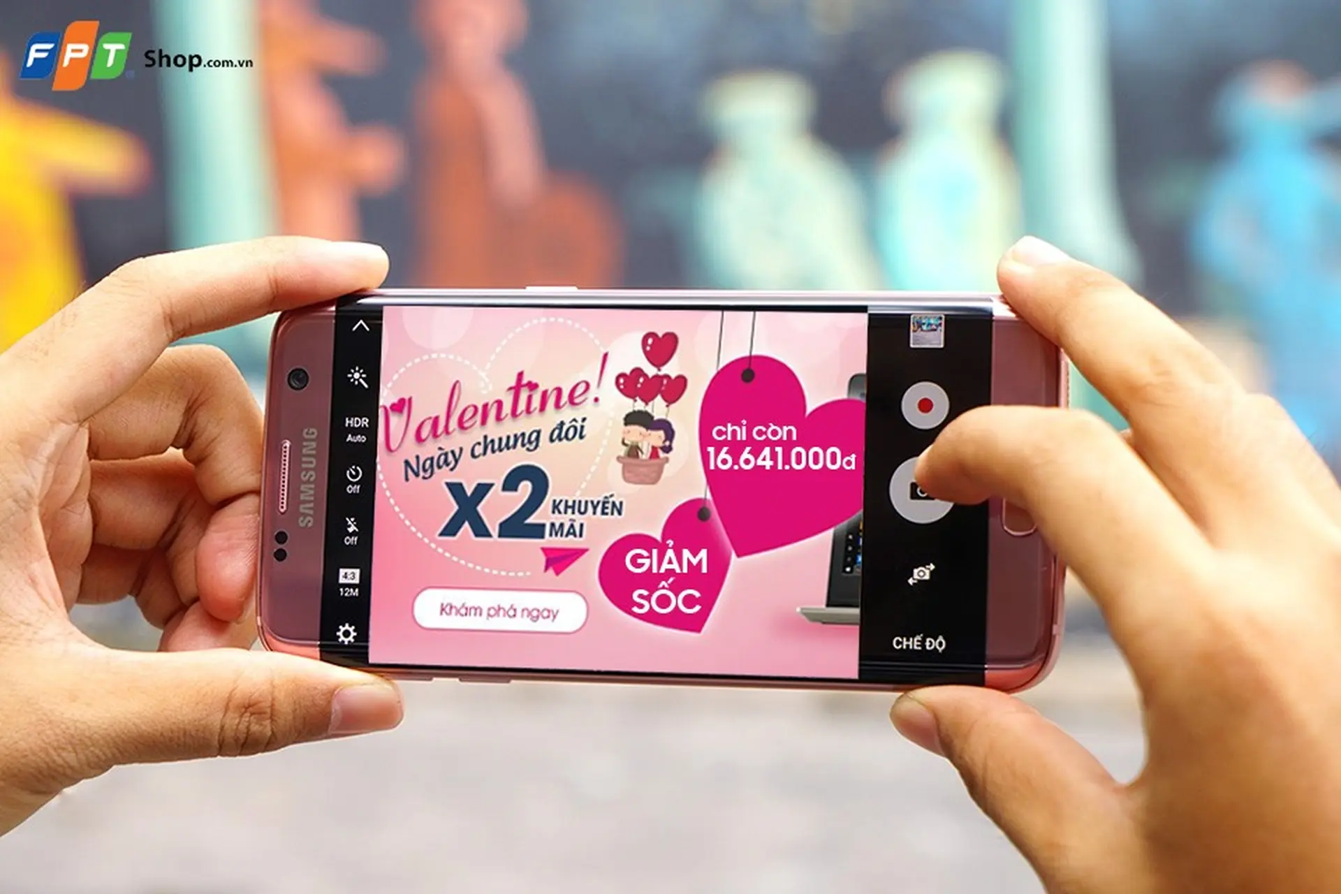 Valentine đong đầy yêu thương cùng Samsung Galaxy tại FPT Shop