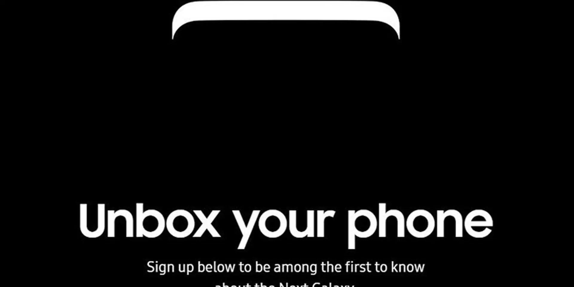 Xuất hiện trang đăng ký Galaxy S8 kèm gợi ý về thiết kế