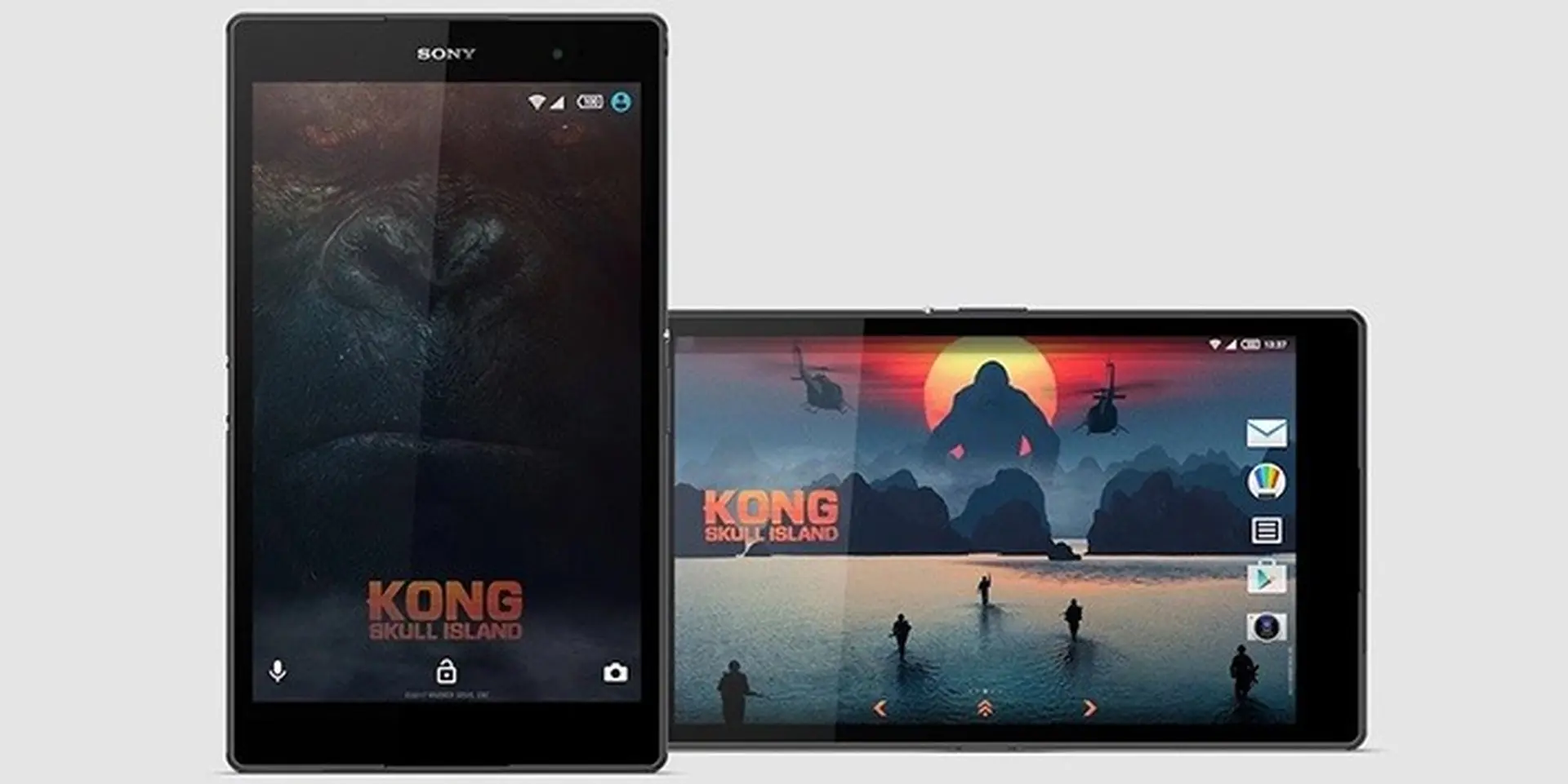 Mời tải về Theme phim Kong: Skull Island cho điện thoại Sony Xperia