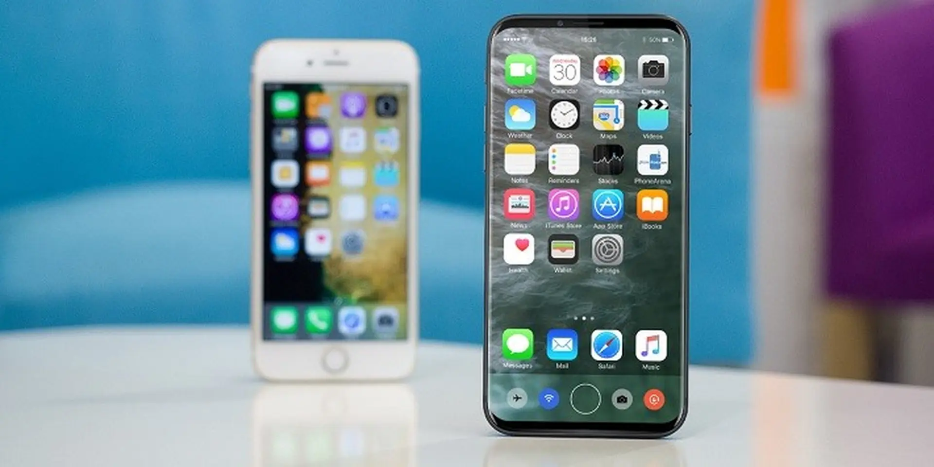 iPhone 8 sẽ sở hữu tấm nền OLED, 2 cạnh bên được làm cong nhưng không giống Galaxy S7 Edge