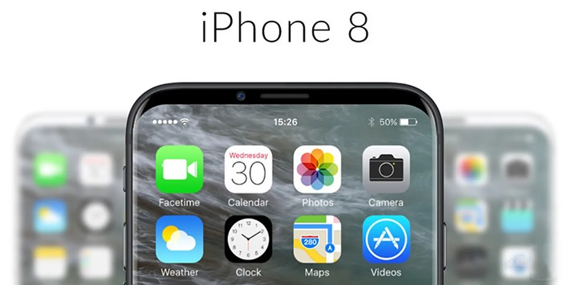 Phác họa iPhone 8 chân thực đến từng góc cạnh