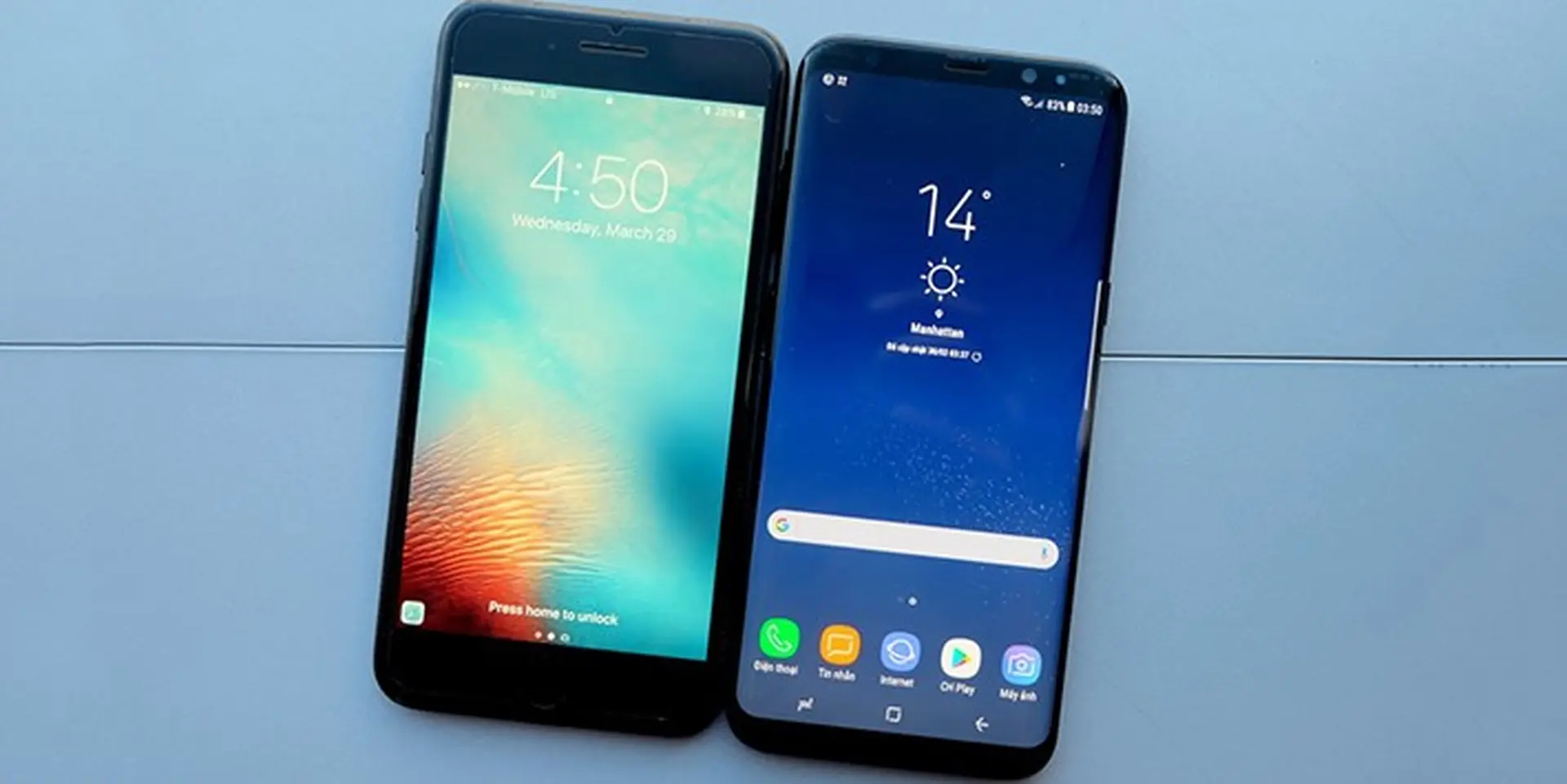 Galaxy S8 Plus đối đầu iPhone 7 Plus, liệu iPhone có phải tốt nhất?