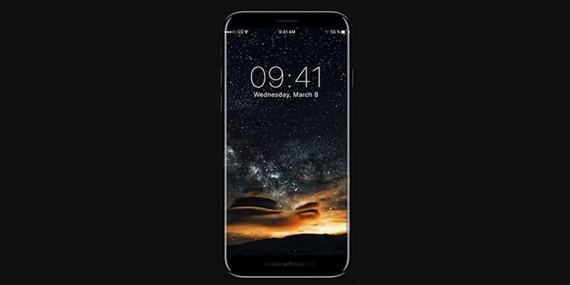 Ngắm nhìn thiết kế iPhone 8 siêu thực, đẹp hoàn mĩ với viền bezels siêu mỏng