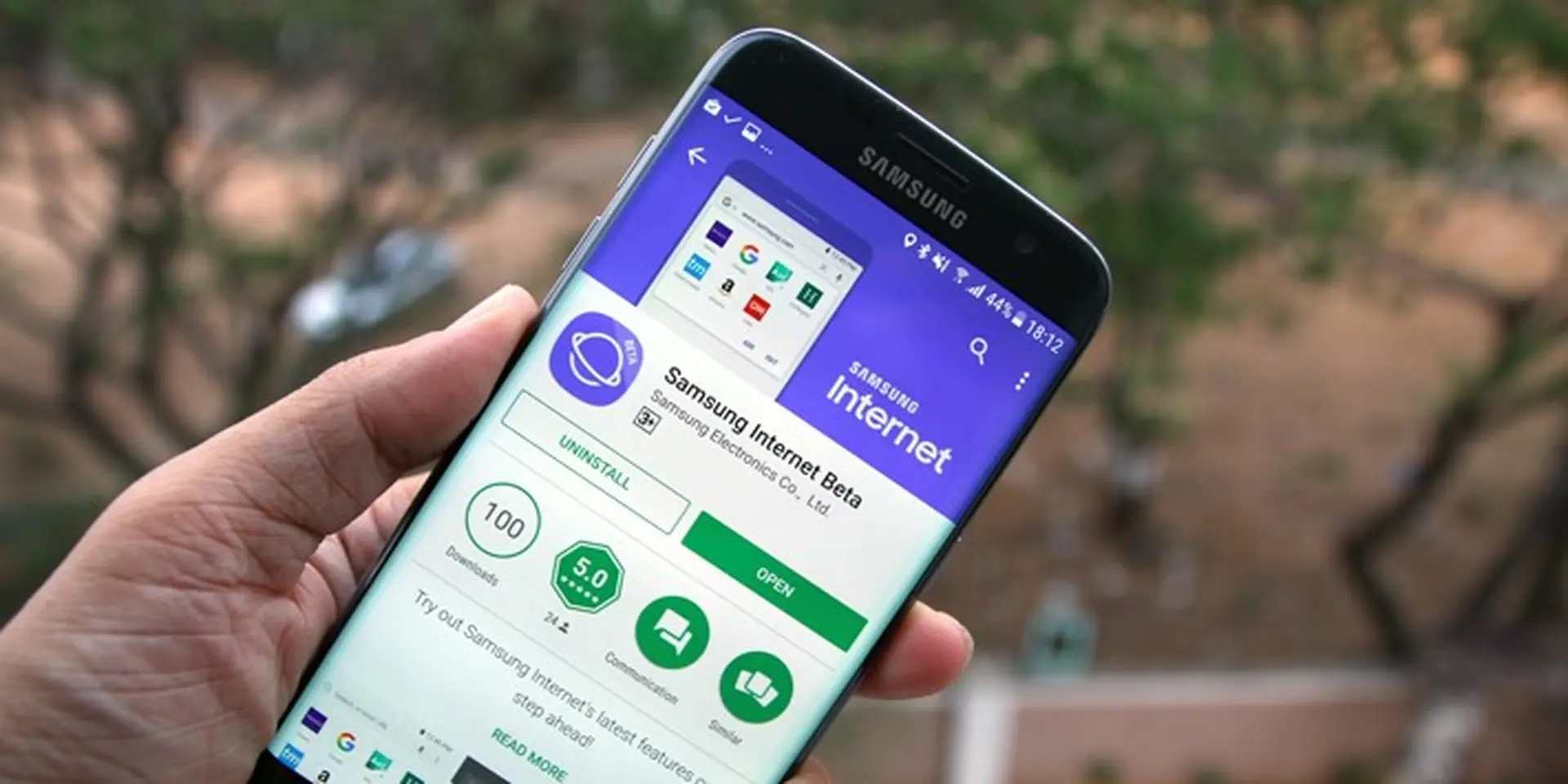 Samsung ra mắt trình duyệt web Samsung Internet mới