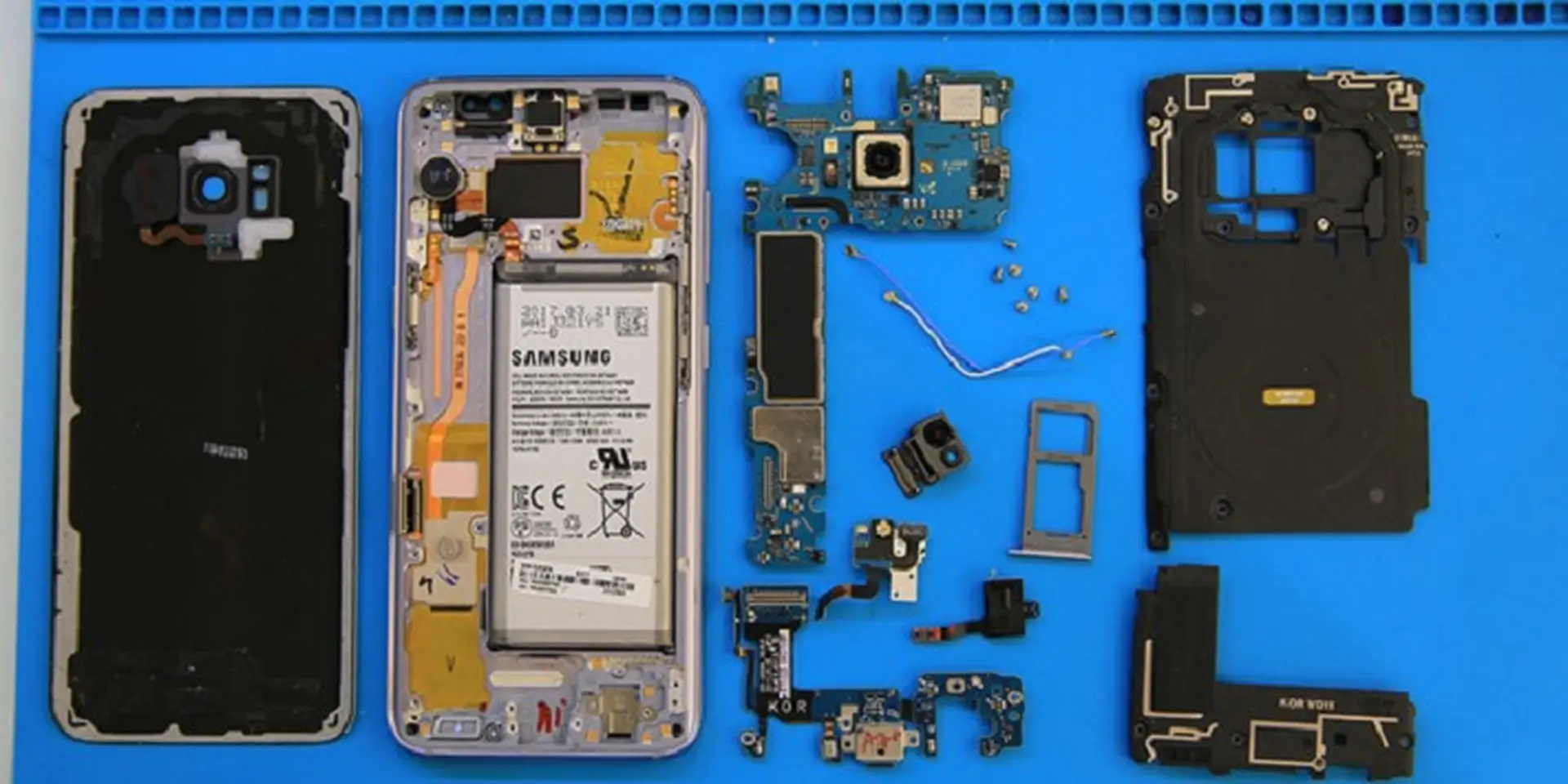 Tìm hiểu nội thất bên trong Galaxy S8 đầu tiên tại Việt Nam