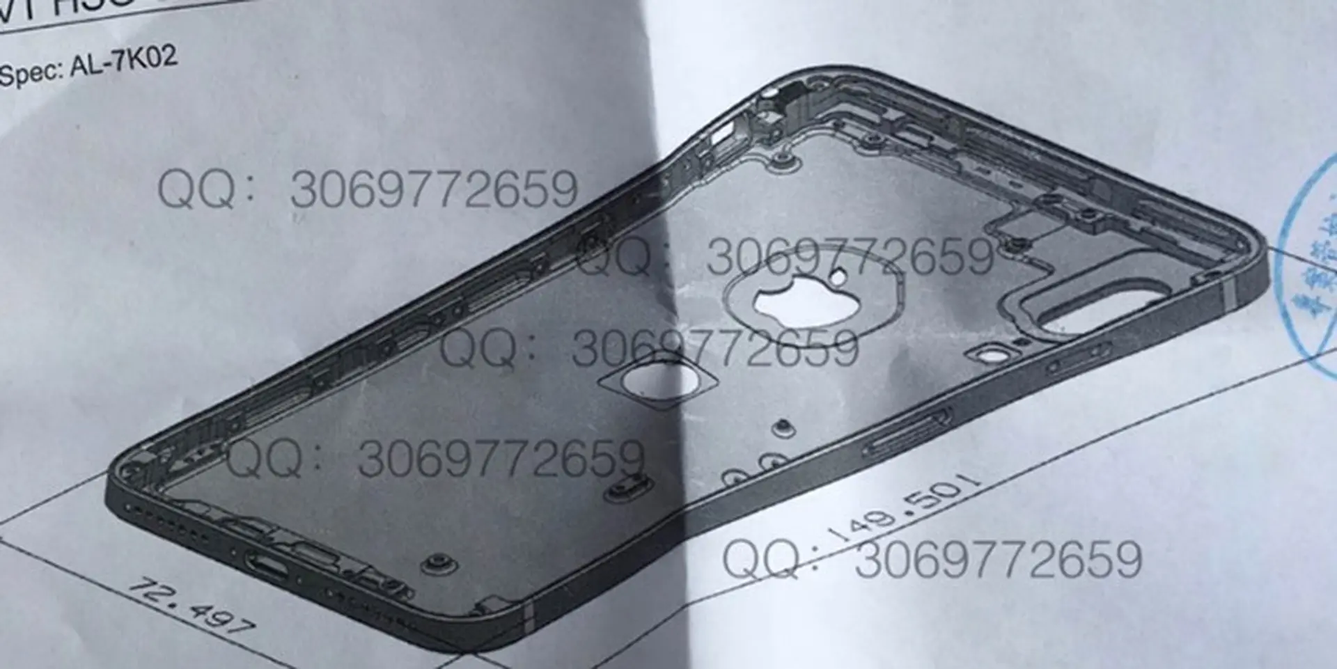 Rò rỉ bản vẽ cho thấy thiết kế hoàn toàn mới của iPhone 8
