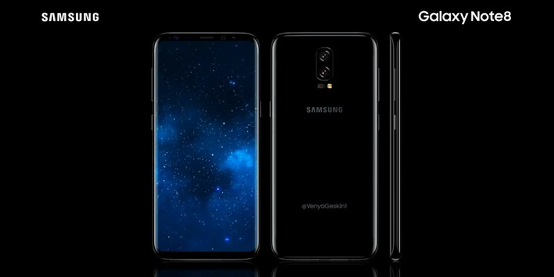 Hé lộ kích cỡ màn hình Galaxy Note 8 – đối thủ xứng tầm của iPhone 8