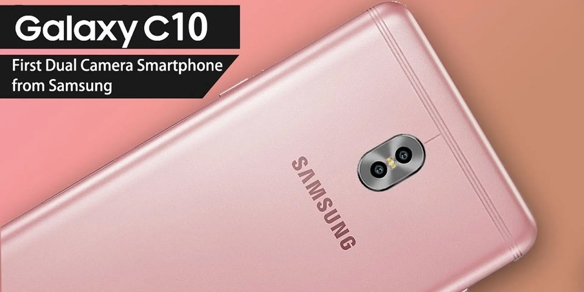 Hình ảnh đầu tiên xác nhận Galaxy C10 sẽ trang bị camera kép