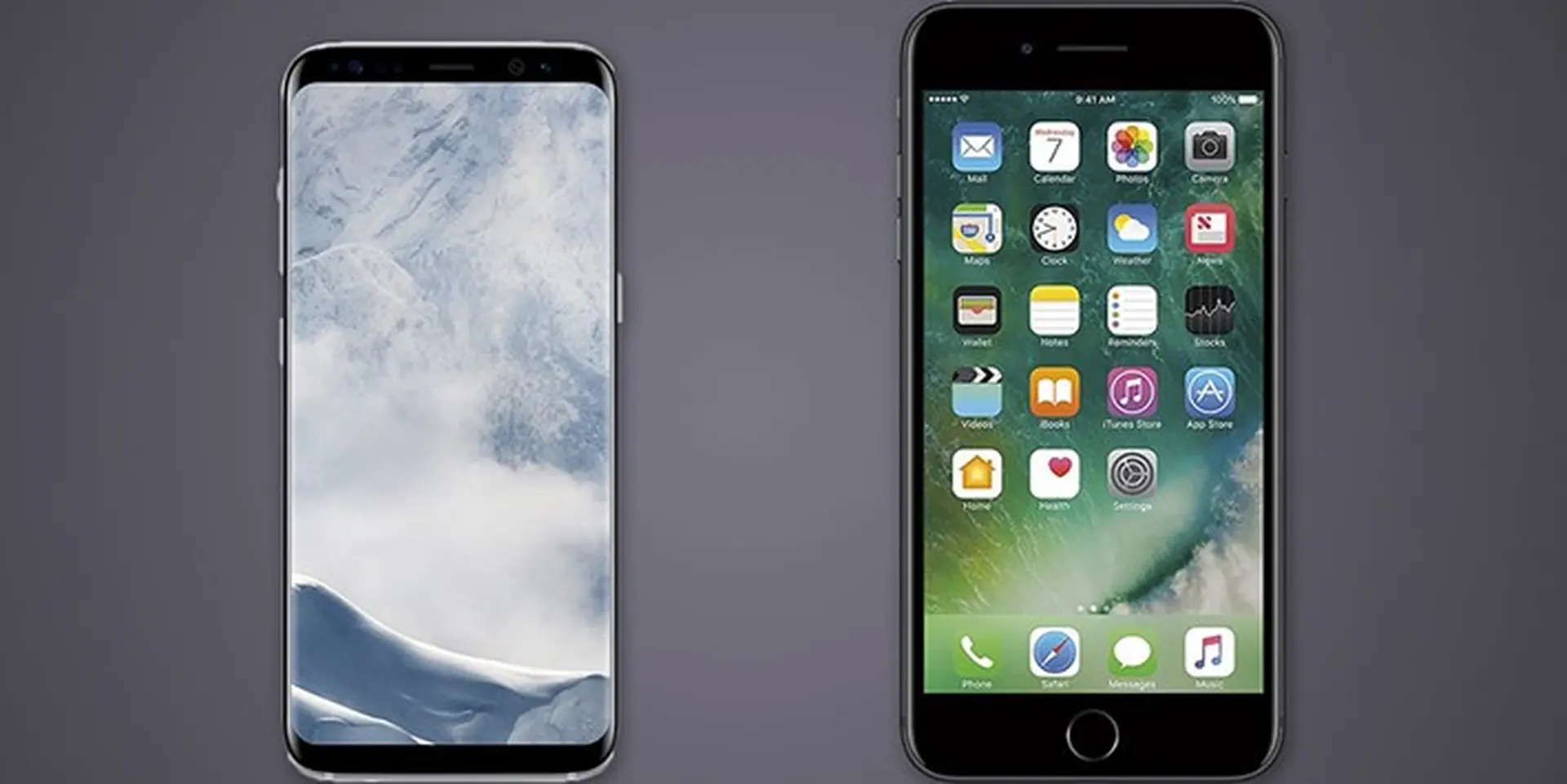 Màn hình 5,8 inch của Samsung Galaxy S8 có lớn hơn 5,5 inch của iPhone 7 Plus?