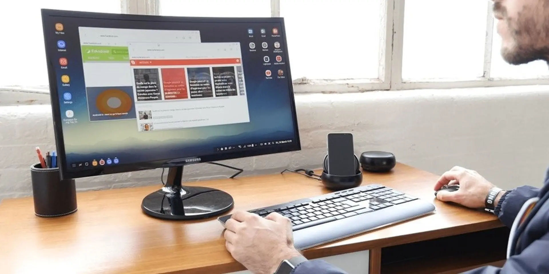 Nguyên lý hoạt động của các ứng dụng trên Samsung DeX