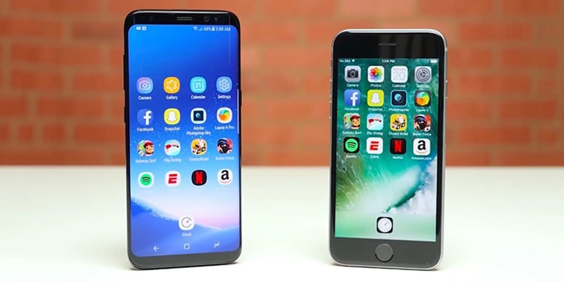 Hồi hộp xem Samsung Galaxy S8 và iPhone 6s đọ sức: Bất ngờ đến những giây cuối cùng