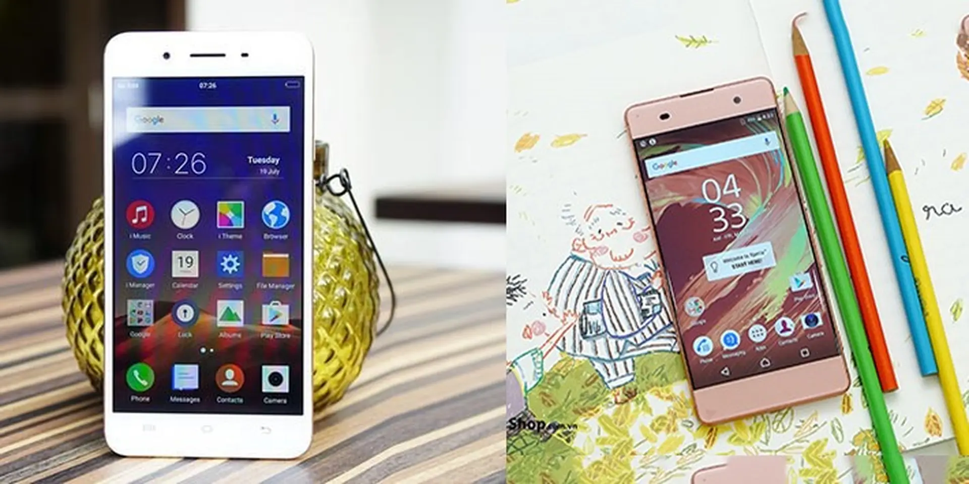 Tầm 4 triệu, nên chọn Sony Xperia XA hay Vivo Y55?