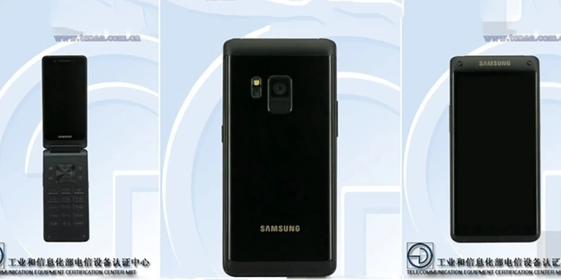 Điện thoại nắp gập 2 màn hình mới của Samsung được TENAA thông qua với cấu hình ấn tượng