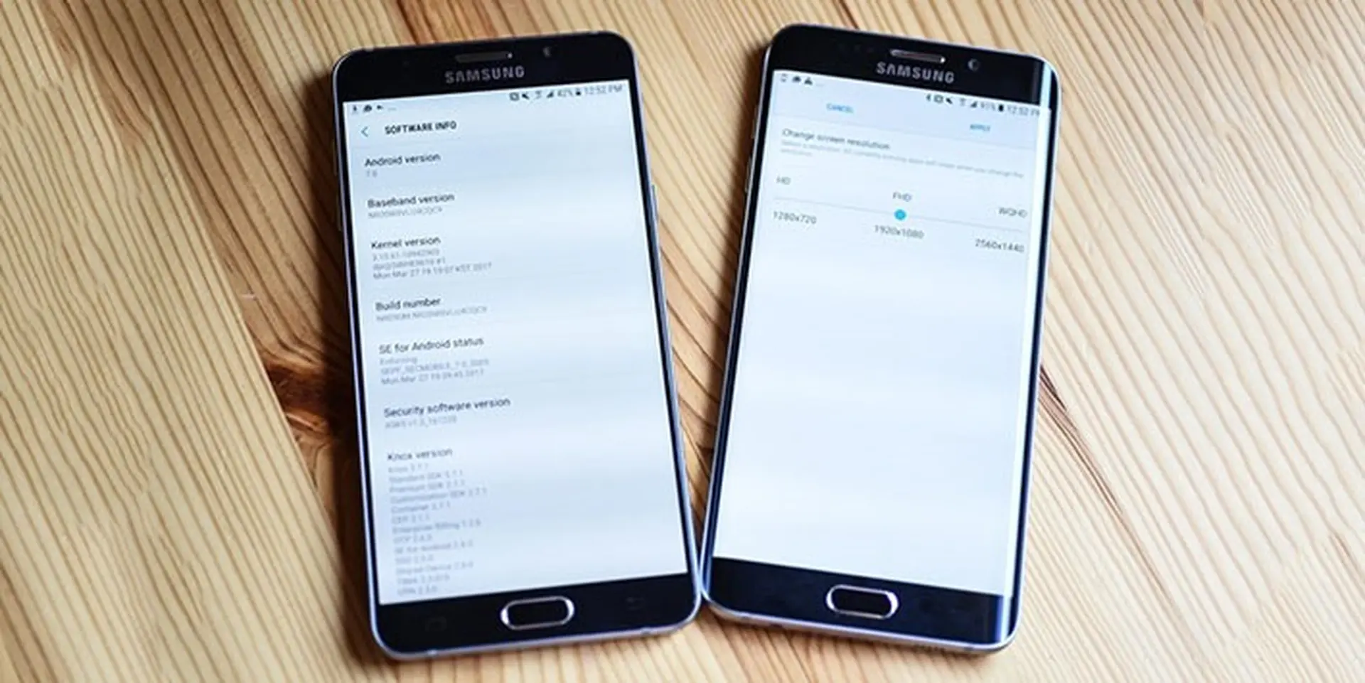 Samsung Galaxy Note 5 bắt đầu được cập nhật Android Nougat