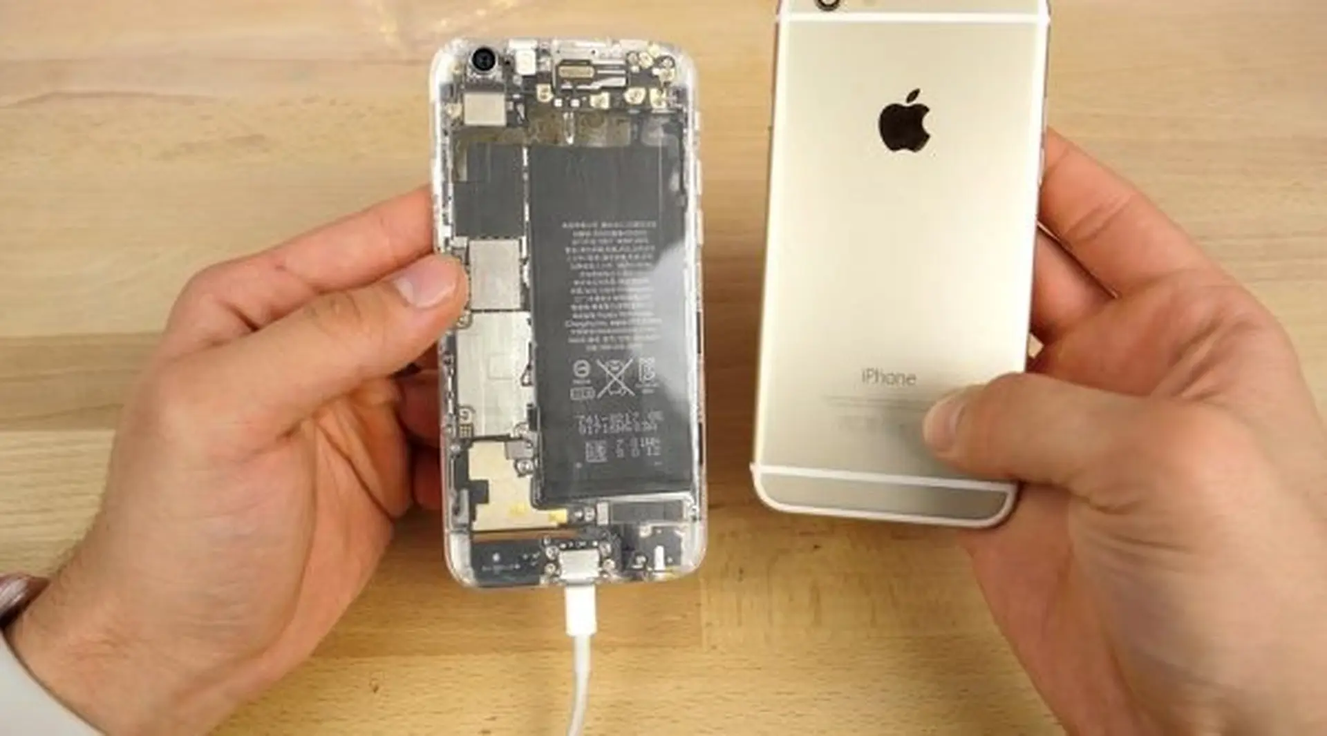Cùng chiêm ngưỡng chiếc iPhone 6 có vỏ trong suốt vô cùng ấn tượng