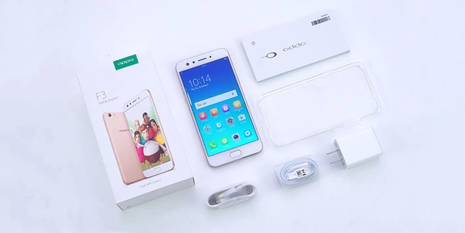 Trên tay OPPO F3 vừa ra mắt: Phiên bản thu nhỏ của F3 Plus với camera selfie kép
