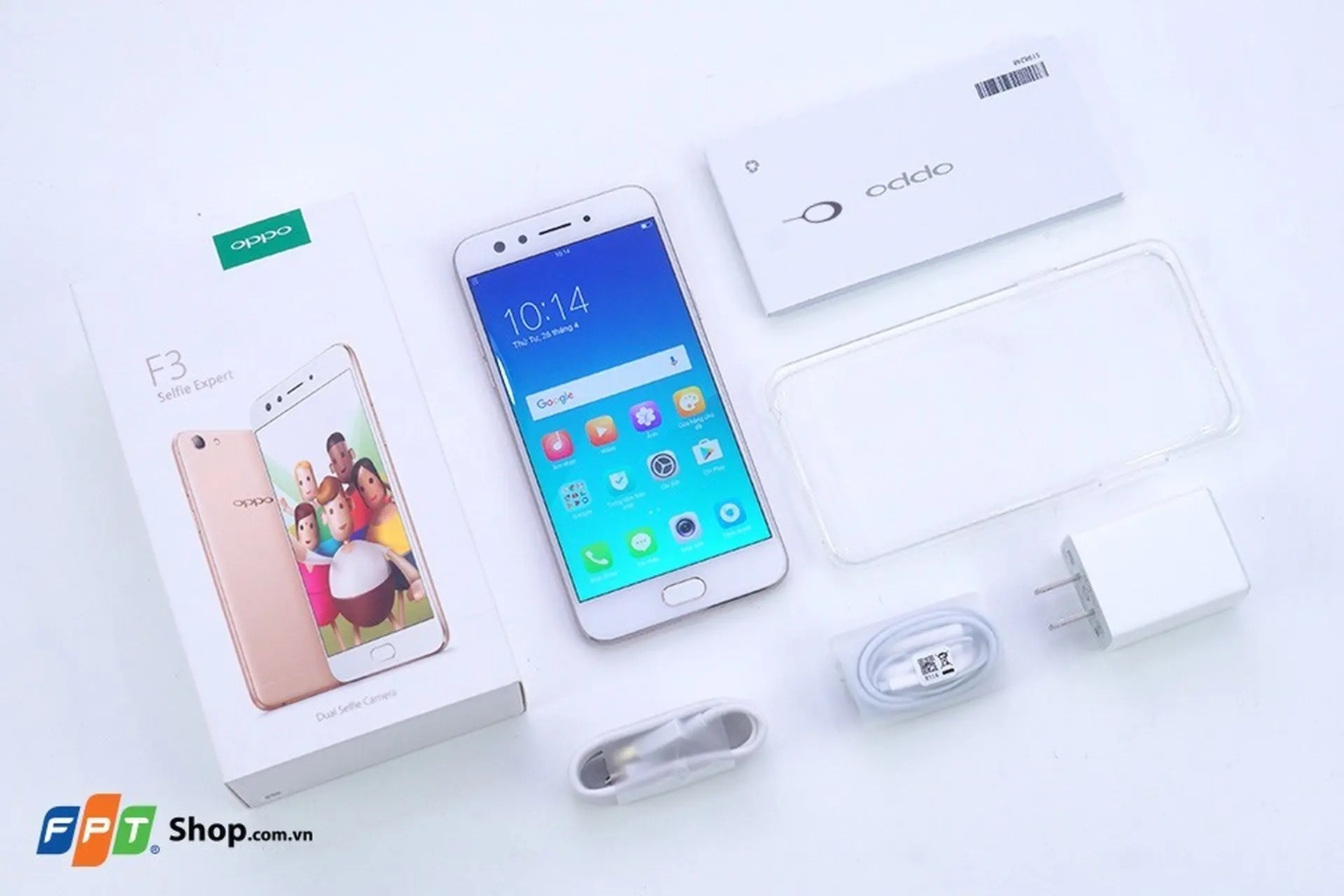 Bất ngờ: Mua OPPO F3 camera selfie kép được tặng quà lớn, tặng luôn cả tiền cọc