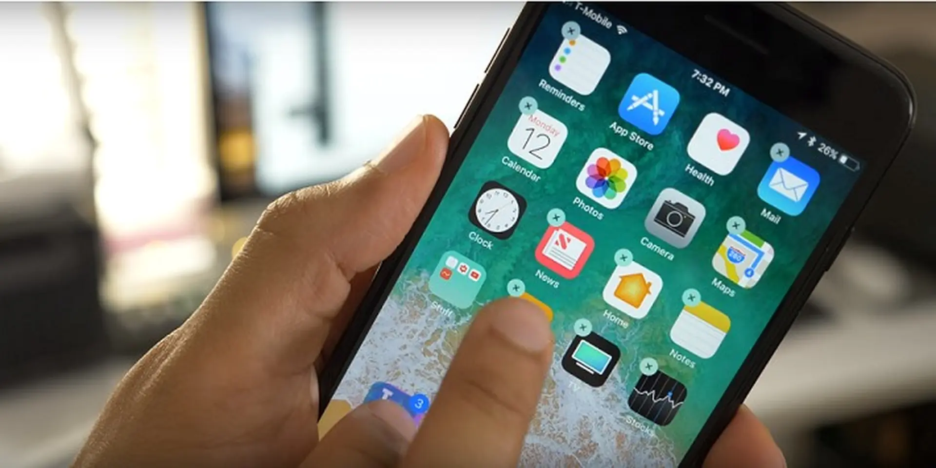[Thủ thuật] Di chuyển nhiều icon một lúc cực kỳ nhanh chóng trên iOS 11