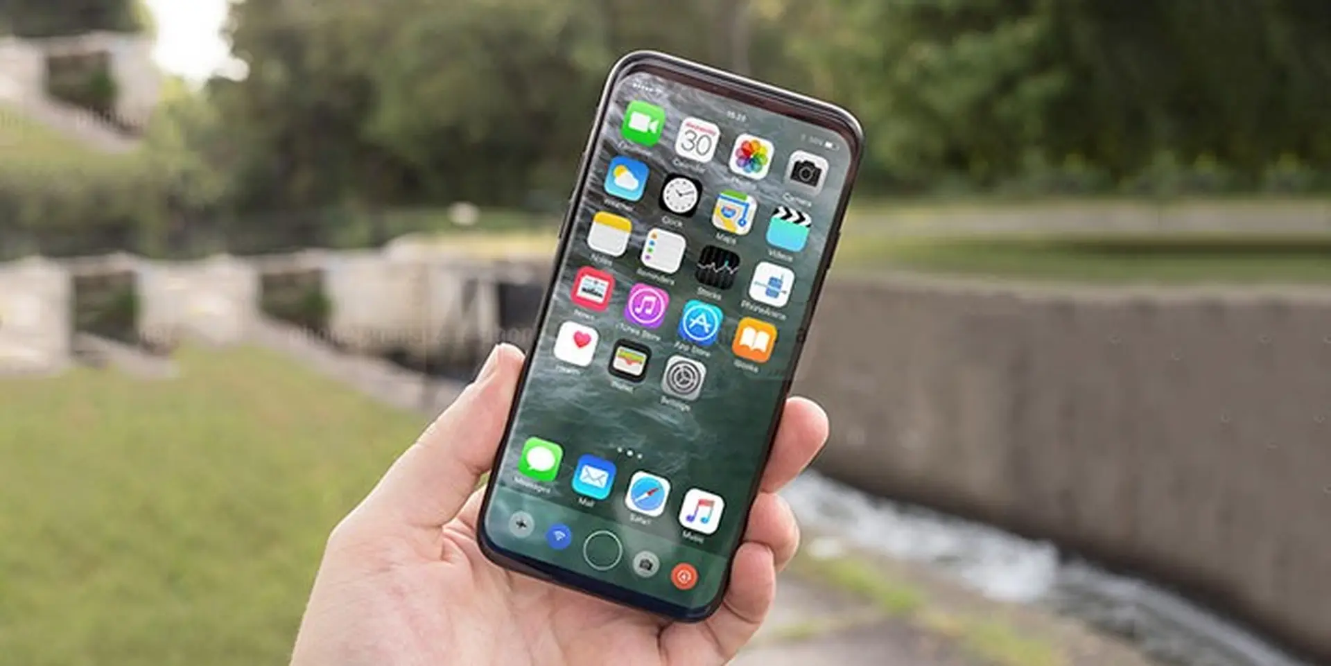 Lời giải cho vị trí Touch ID trên iPhone 8 sắp ra mắt: Vô cùng bất ngờ!