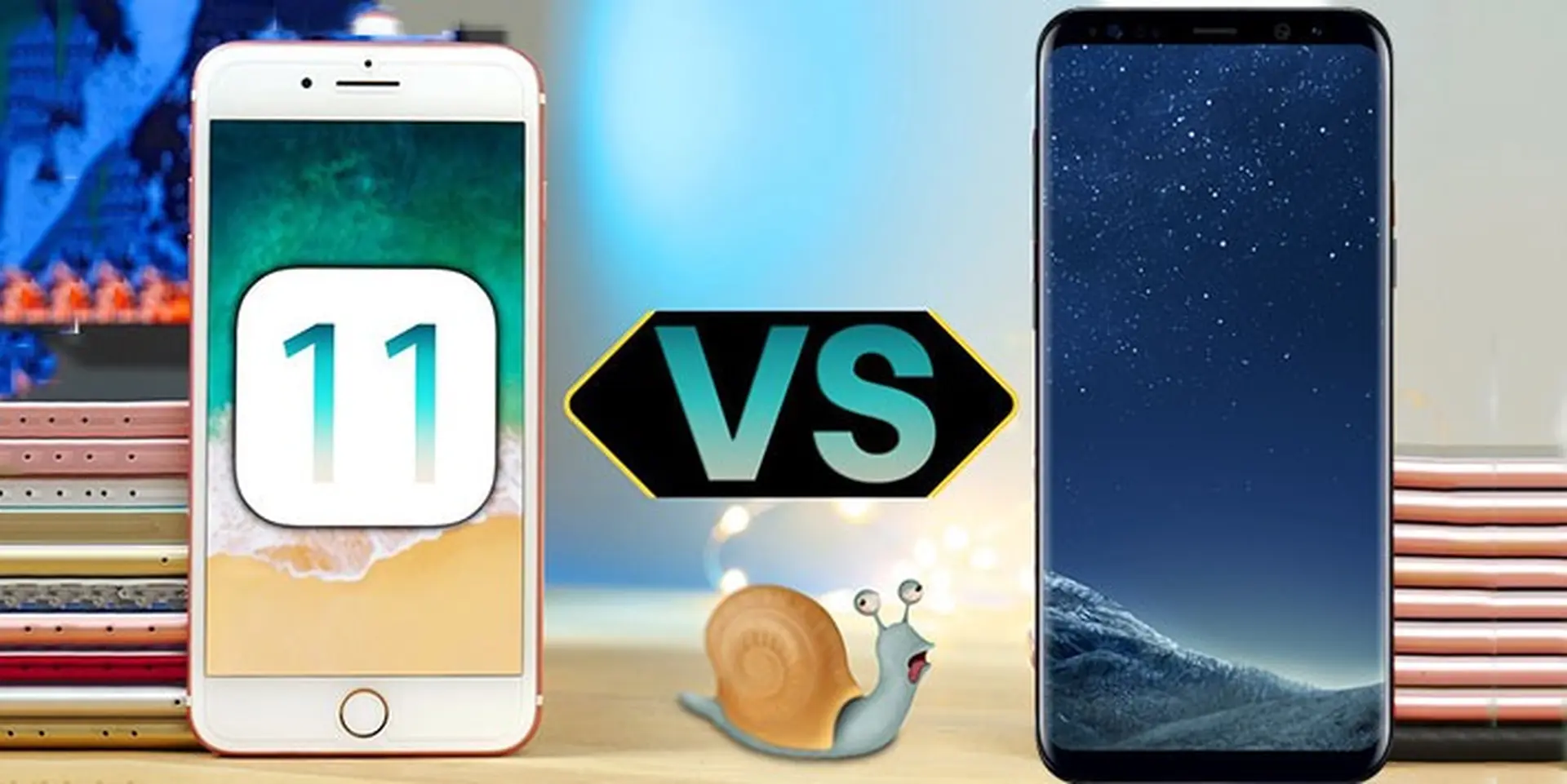 So sánh tốc độ iPhone 7 chạy iOS 11 vs Galaxy S8: Liệu Apple đã tối ưu hơn chưa?