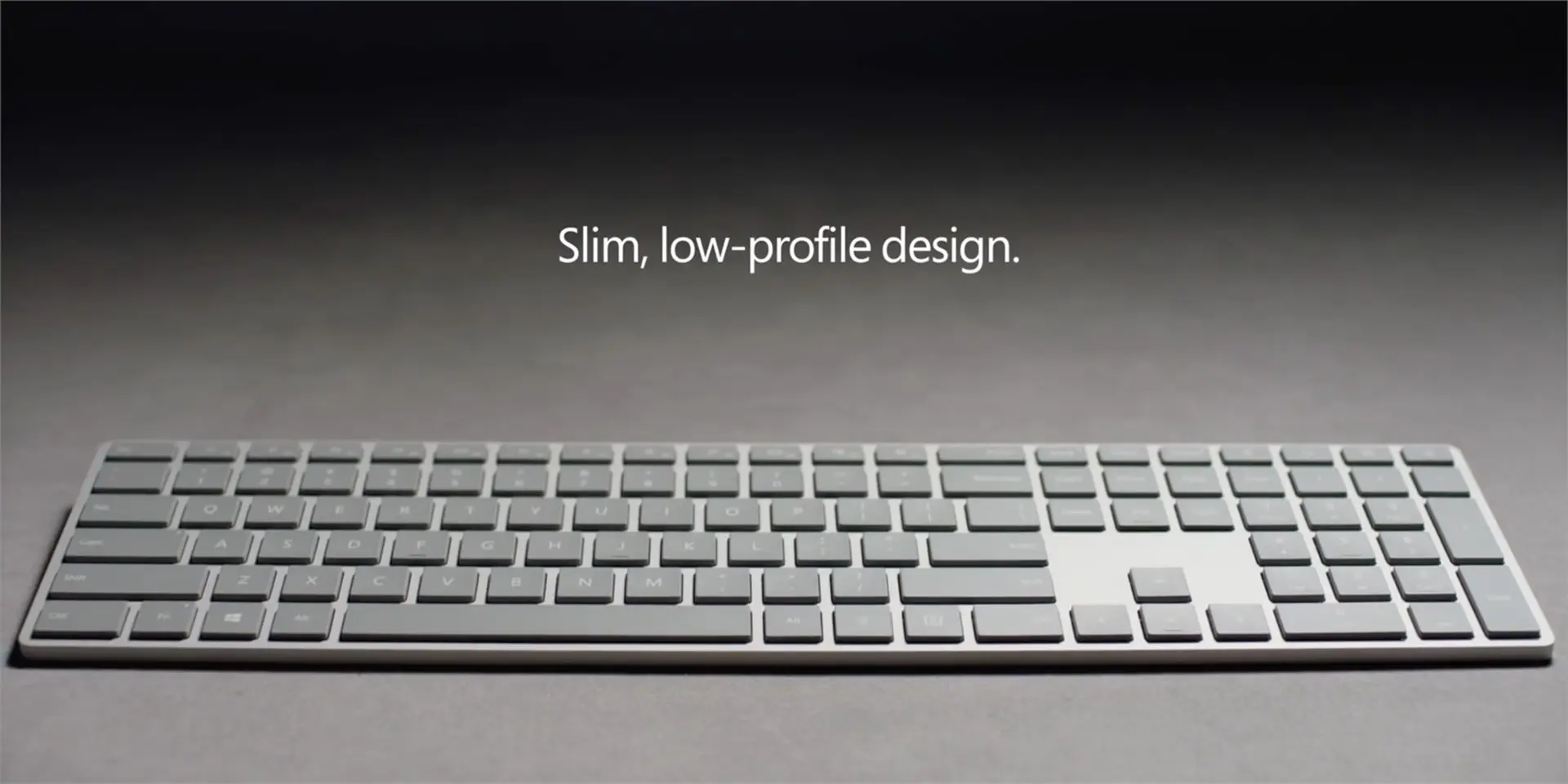 Microsoft ra mắt bàn phím Modern Keyboard mới: Thiết kế không đổi, tích hợp cảm biến vân tay