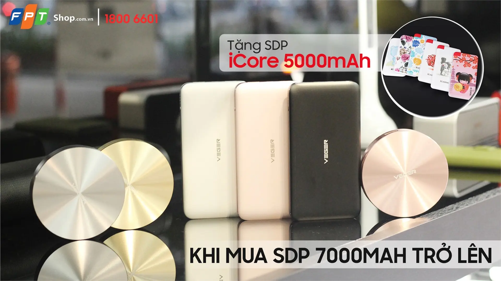 FPT Shop tung nhiều khuyến mại cực chất chào hè cho khách hàng mua phụ kiện