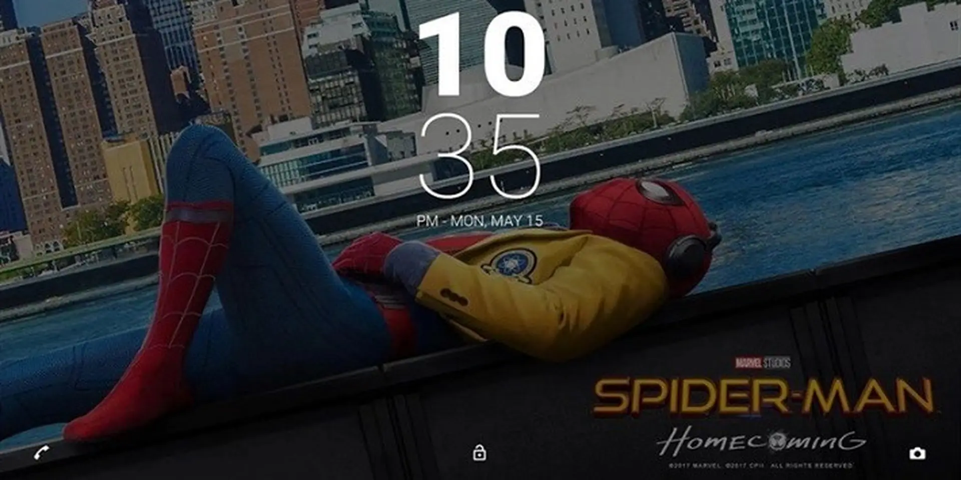 Hướng dẫn cài đặt chủ đề Spider-Man: Homecoming cho các máy Sony Xperia
