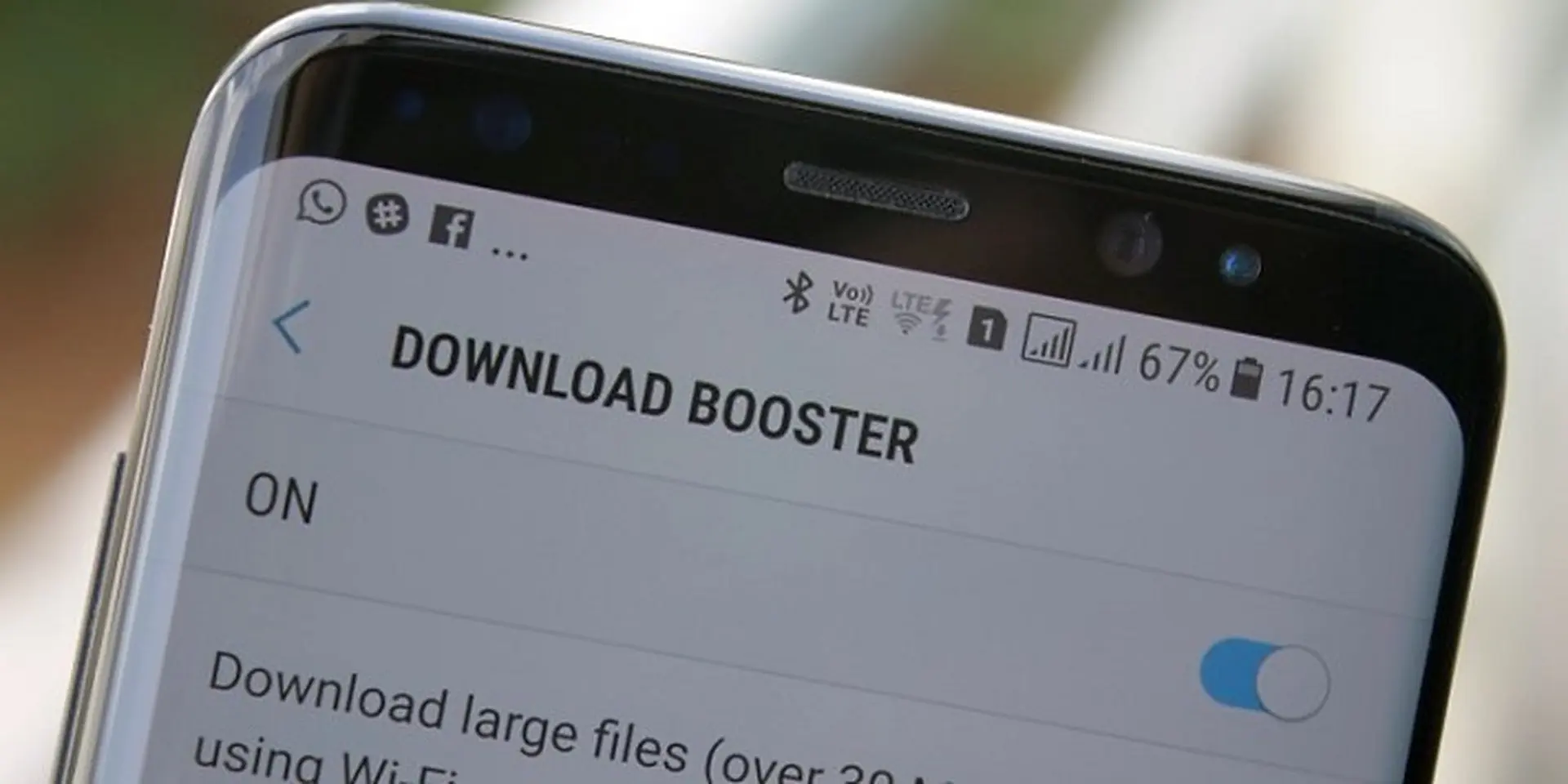 Kích hoạt tính năng Download Booster trên Galaxy S8, S8 Plus không phải ai cũng biết