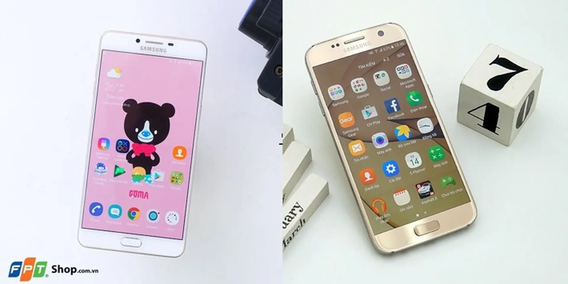 So sánh Galaxy S7 và Galaxy C9 Pro: Chọn hiệu năng “khủng” hay màn hình lớn?