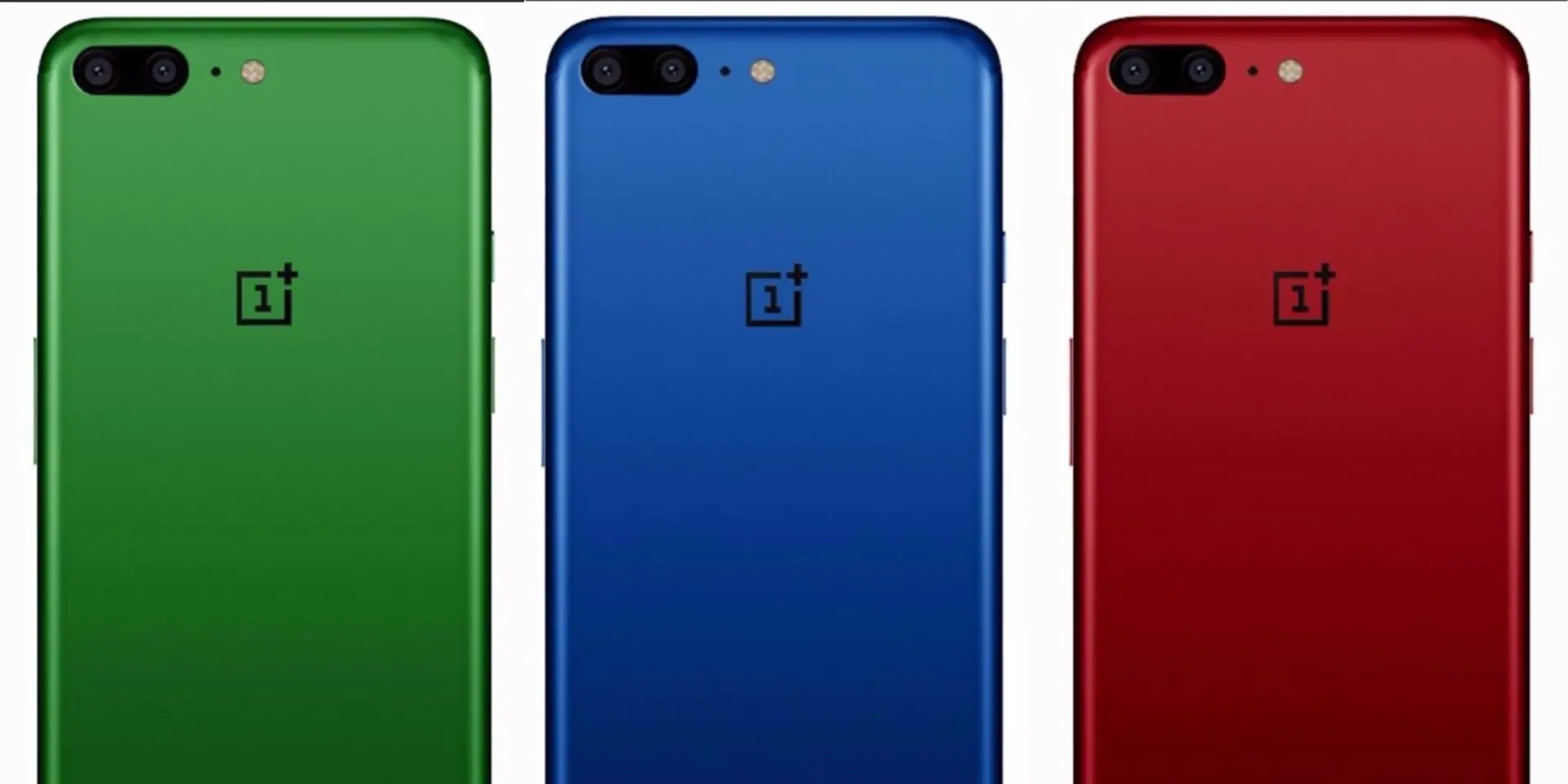 Kẻ hủy diệt Flagship – OnePlus 5 lộ thêm 3 màu mới tuyệt đẹp, có màu đỏ và xanh lá cá tính
