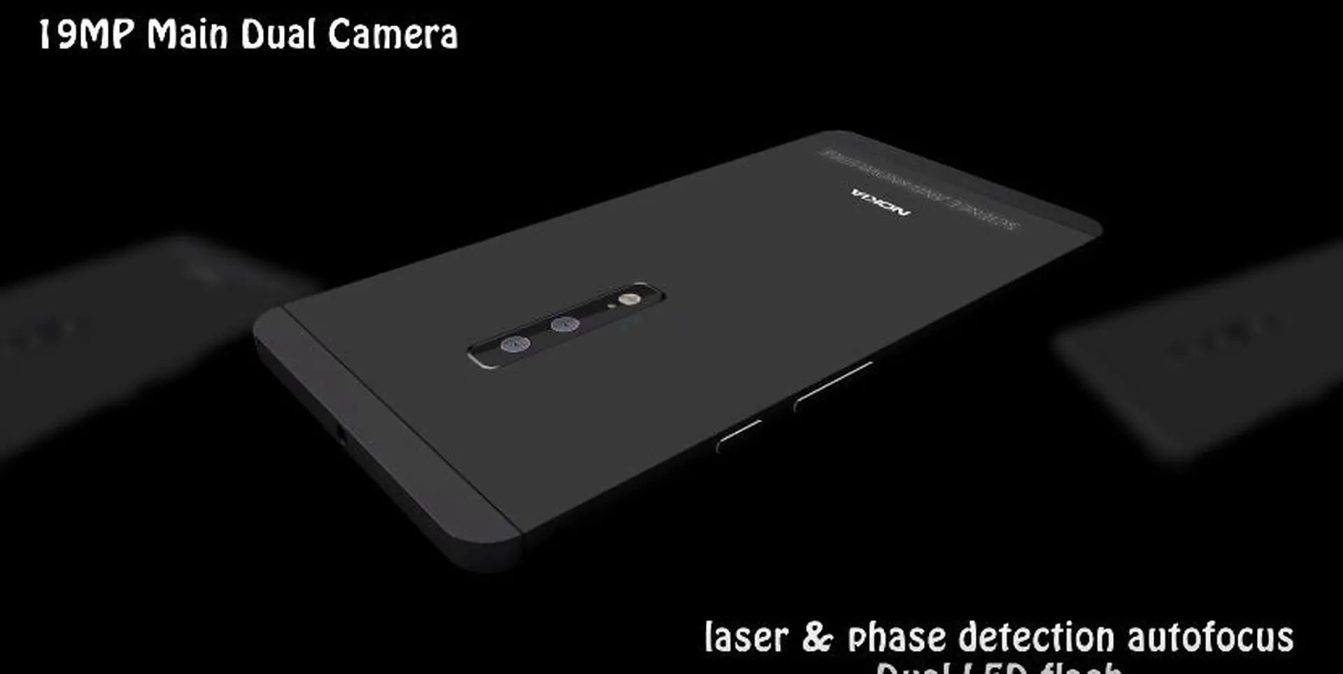 Xuất hiện mẫu thiết kế Nokia 10 với vân tay siêu âm, RAM 6GB, camera kép 19MP, pin 4.400 mAh