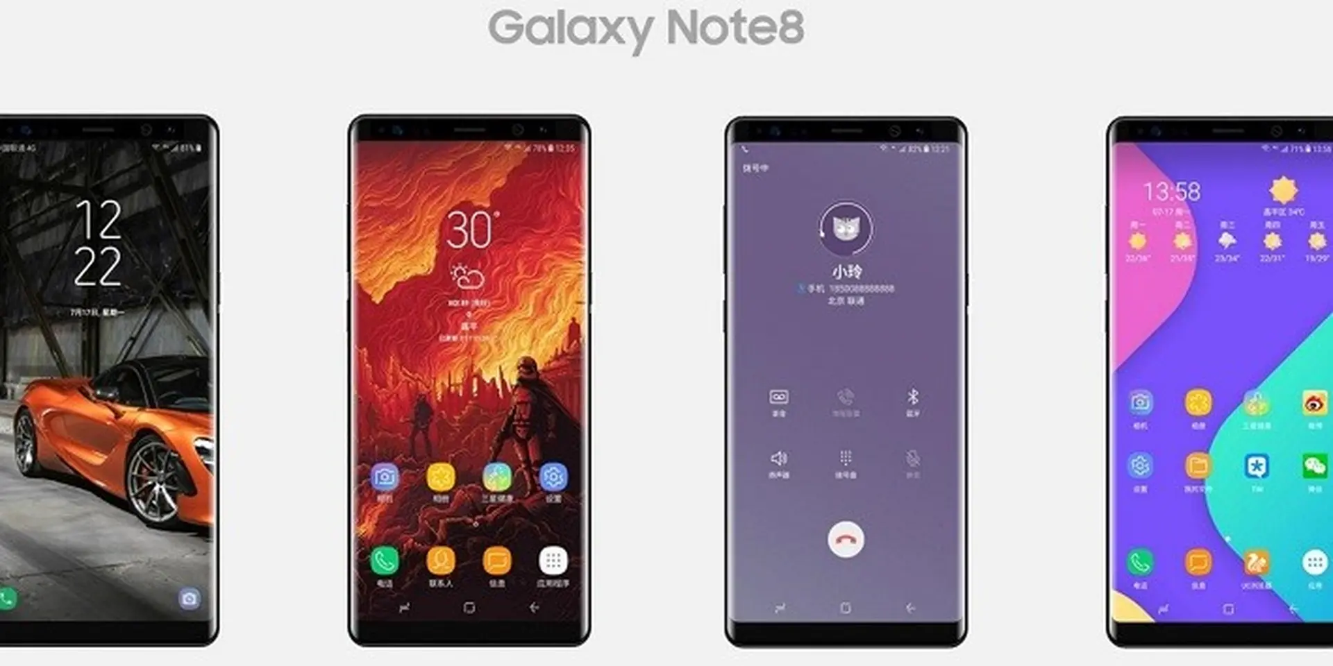 Samsung Galaxy Note 8 bất ngờ rò rỉ ba phối màu chính trước ngày ra mắt