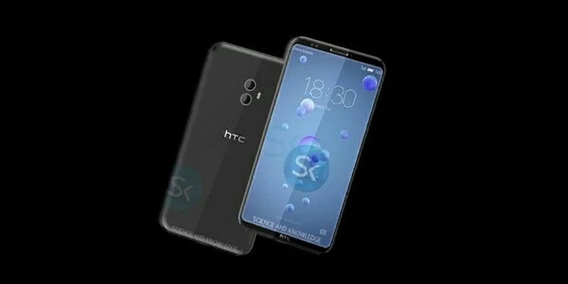 Chiêm ngưỡng concept tuyệt đẹp của HTC U12 với viền màn hình siêu mỏng, 4 camera cực chất