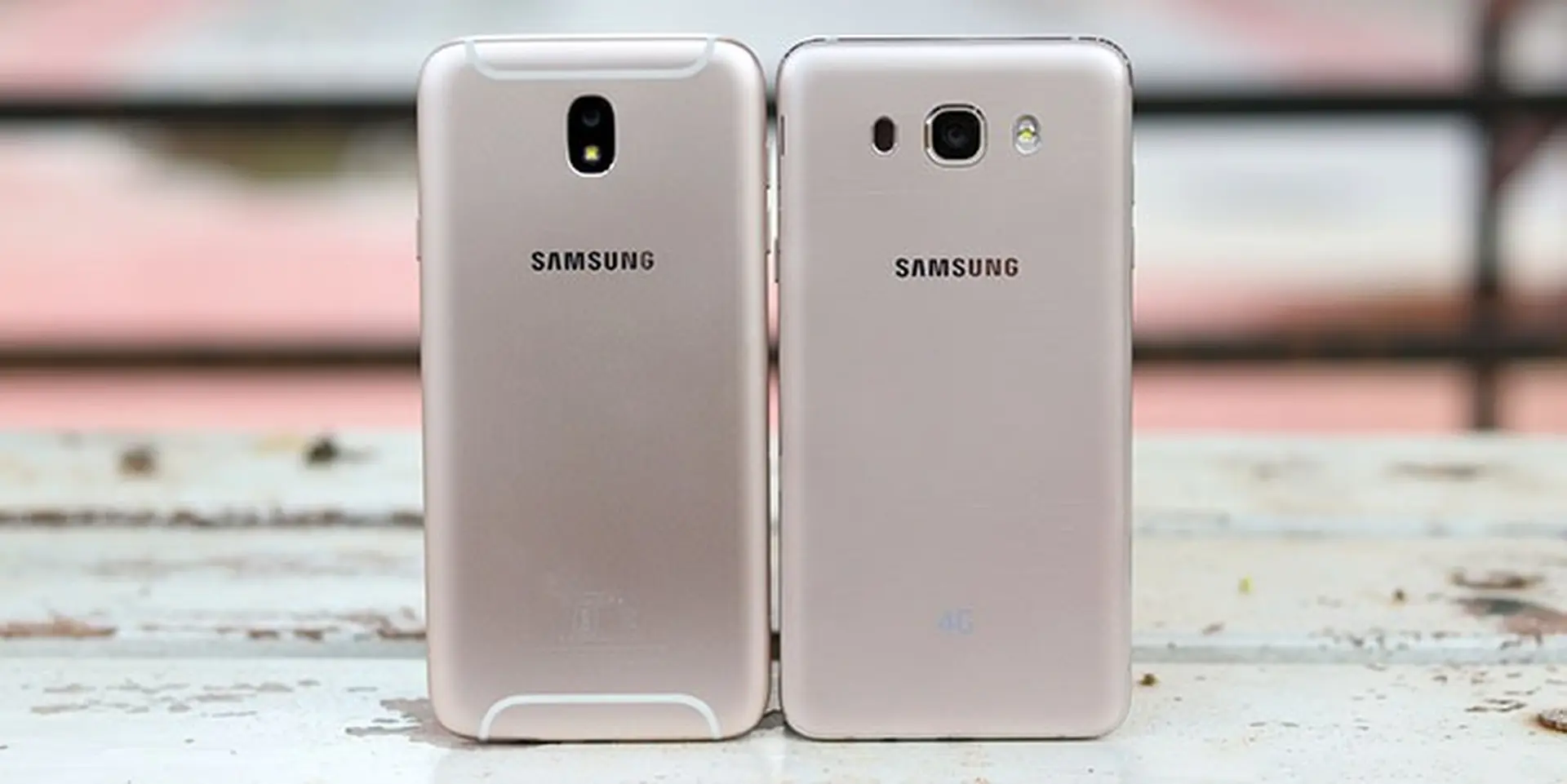 So dáng Samsung Galaxy J7 Pro vs Galaxy J7 2016: Hiện đại, phong cách và cao cấp hơn