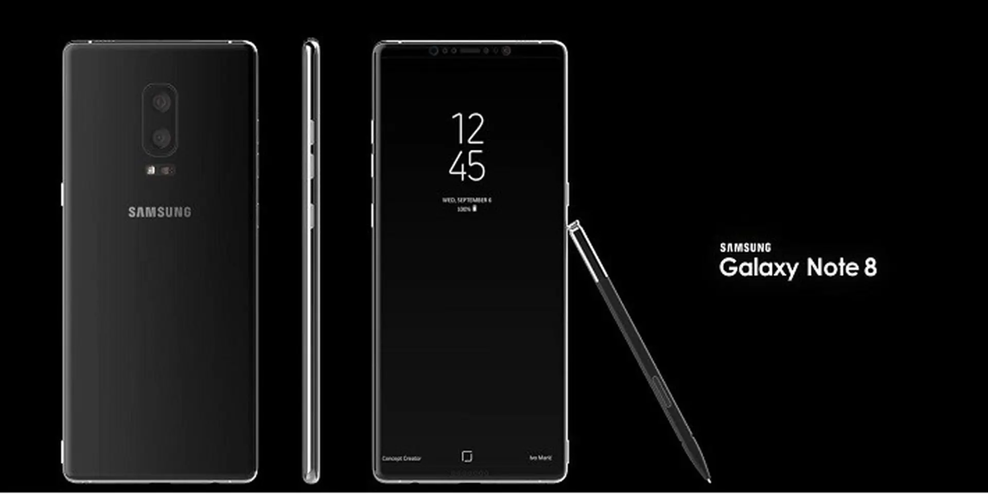 [Samsung Galaxy Note 8] Rất có thể đây chính là thiết kế chuẩn của Galaxy Note 8