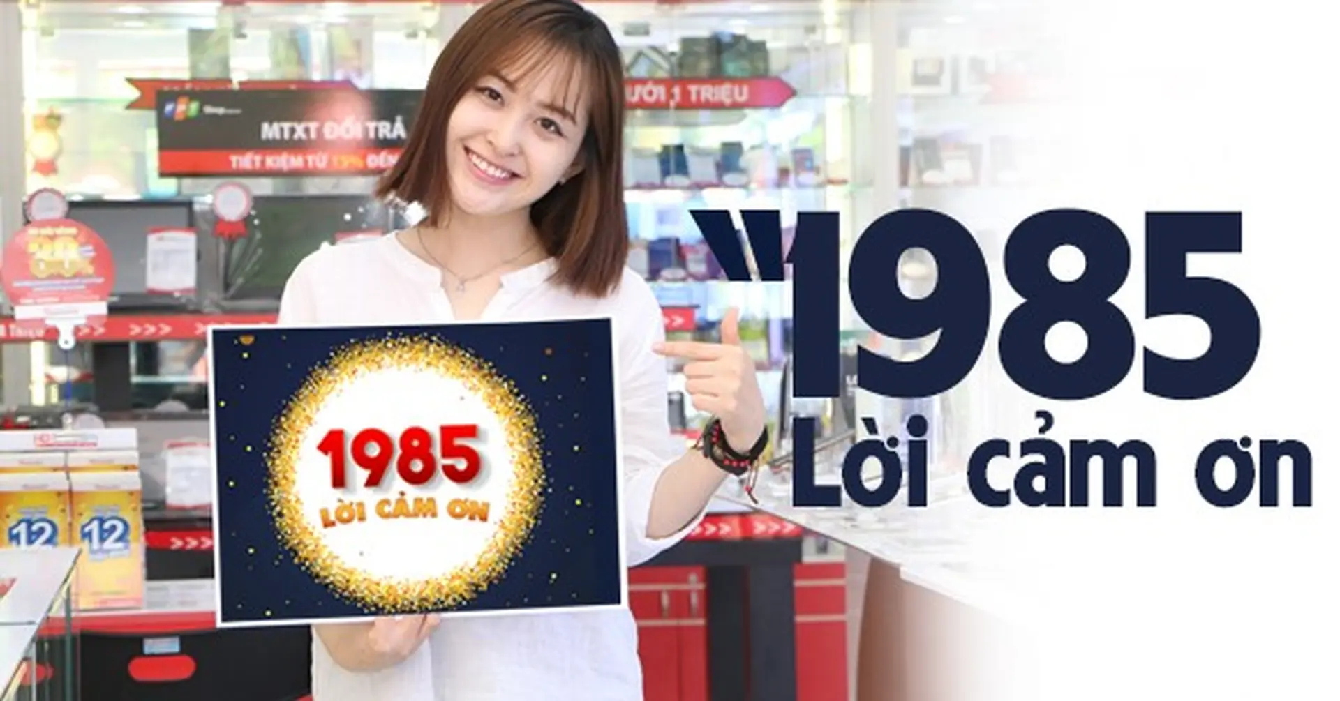Vừa có nhà đầu tư, FPT Shop tri ân khách hàng sau 1985 ngày hoạt động